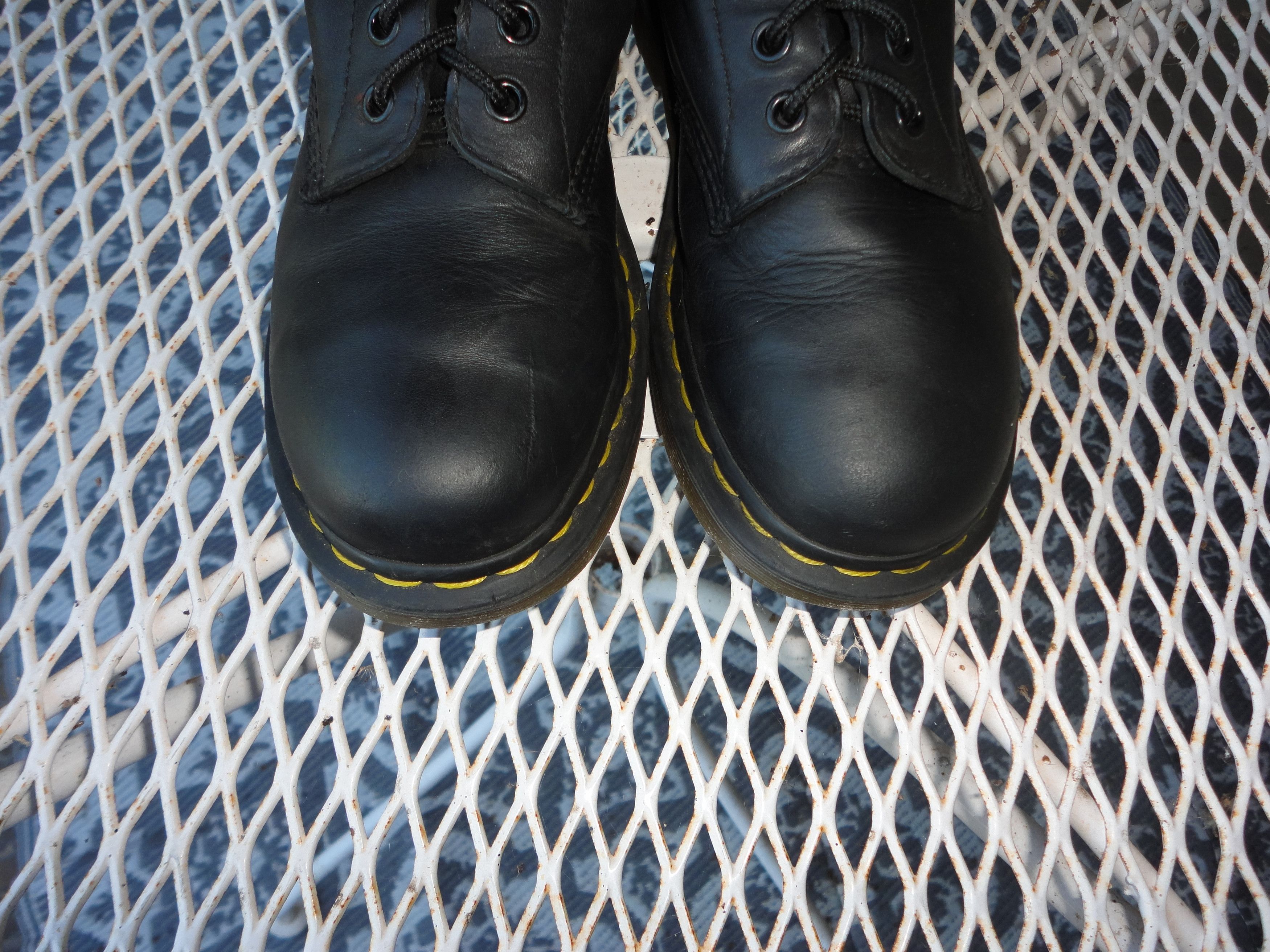 Dr. Martens DR MARTENS Black 1460 Combat Boots Size 6 Size US 6 / EU 39 - 2 Thumbnail