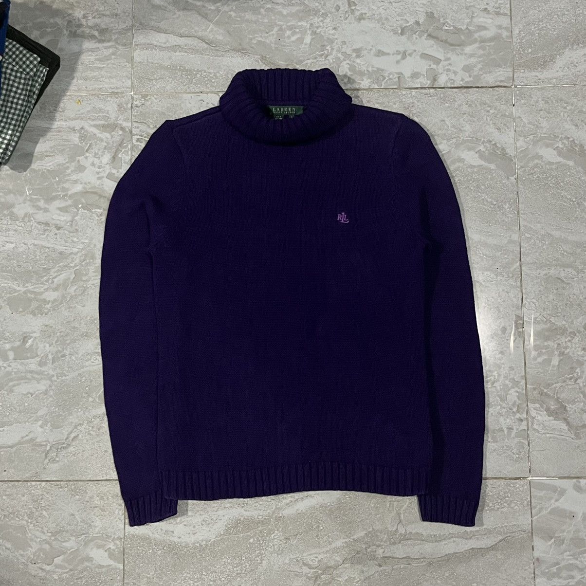 Lauren Ralph Lauren Lauren Ralph Lauren RLL Purple Turtlekneck Size S / US 4 / IT 40 - 1 Thumbnail