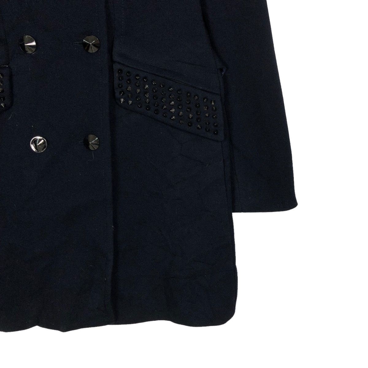 Japanese Brand 🔥Fetish Design Punk Style Philiplim Wool Double Breast Size US M / EU 48-50 / 2 - 5 Thumbnail