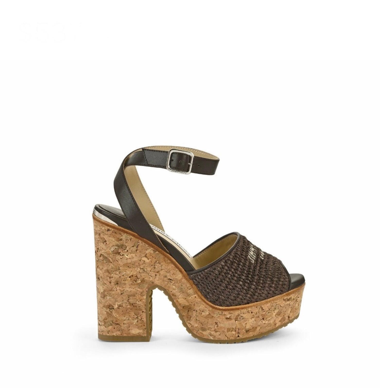 Jimmy Choo Jimmy Choo Deven 80 Wedges Size ONE SIZE - 2 Thumbnail