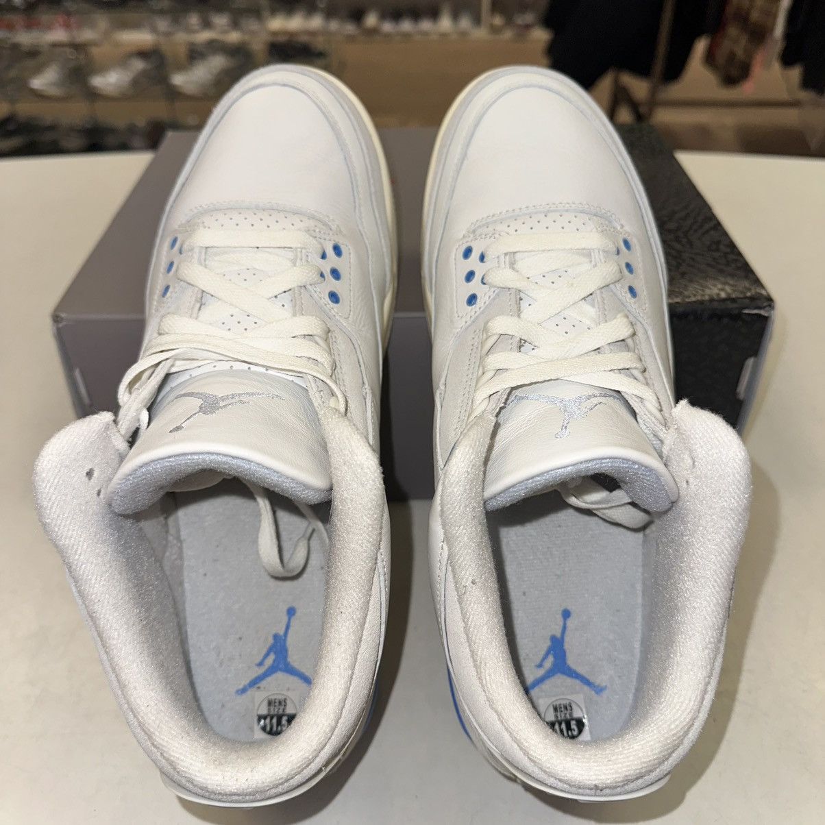 Jordan Brand Size 11.5 - Air Jordan 3 Retro Lucky Shorts - CT8532-101 Size US 11.5 / EU 44-45 - 3 Thumbnail