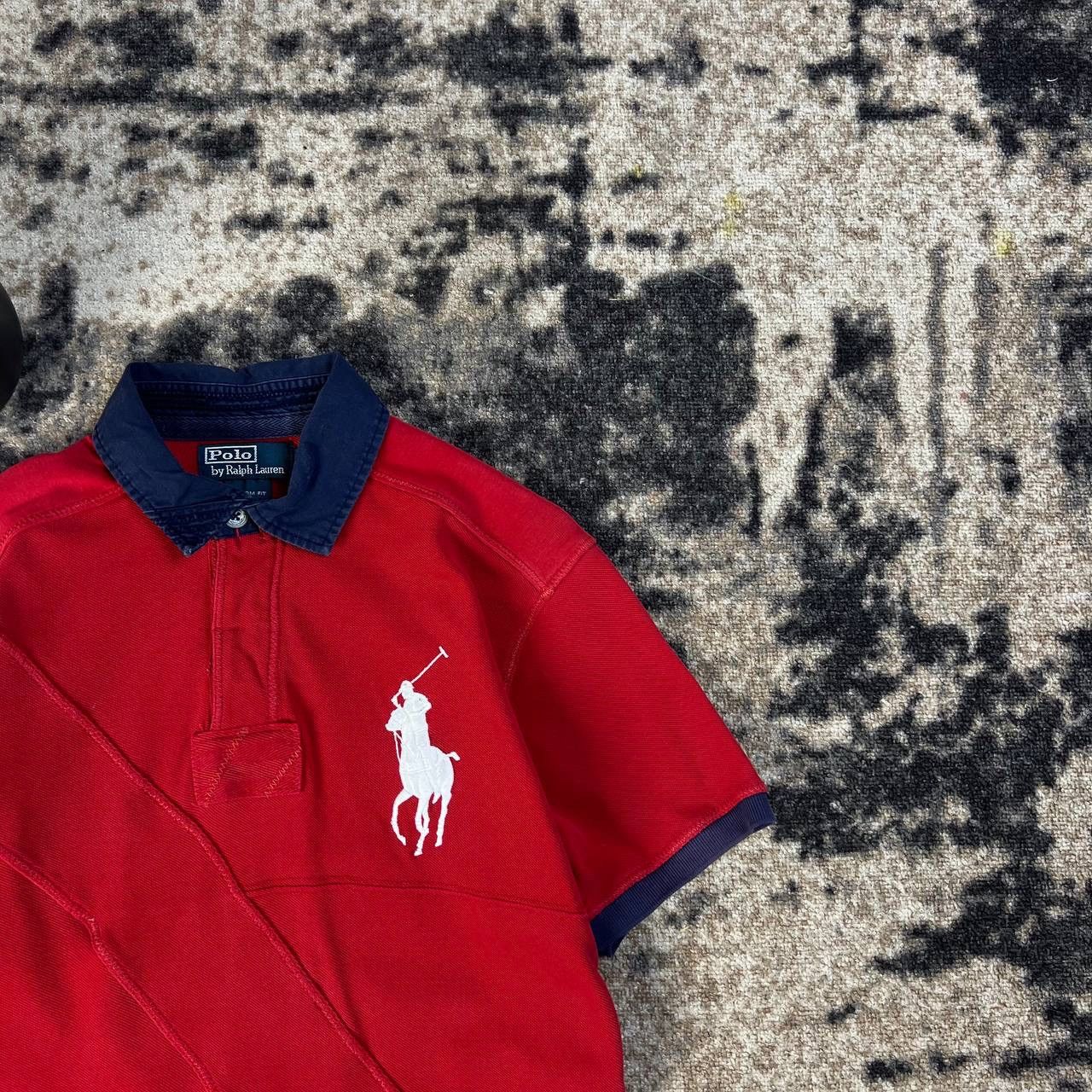 Polo Ralph Lauren Polo Ralph Lauren Vintage Y2K Big Logo Rugby Polo T-Shirt Size US L / EU 52-54 / 3 - 2 Thumbnail