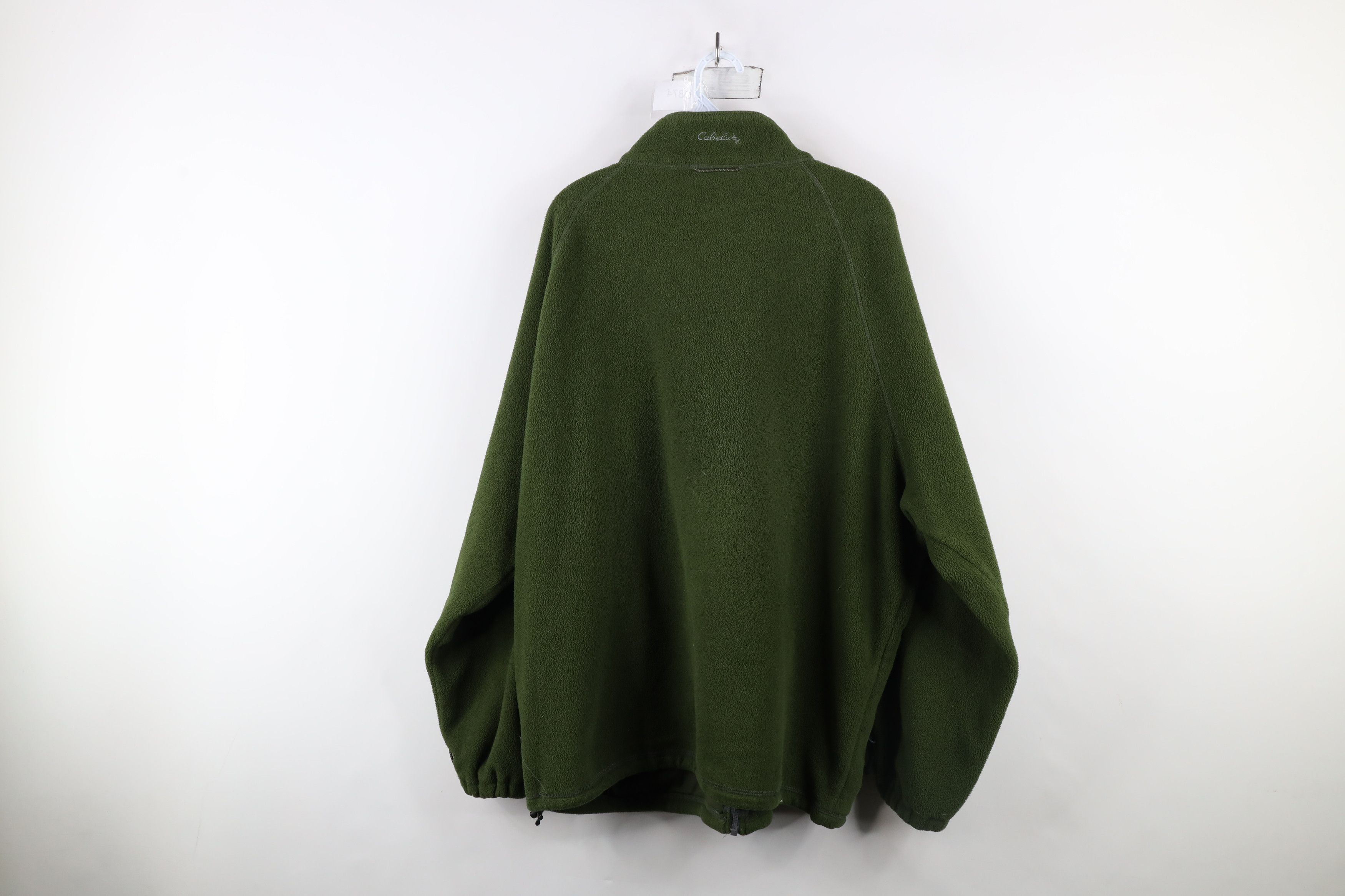 Cabelas × Vintage Vintage Cabelas Polartec Fleece Full Zip Jacket Green Size US XXL / EU 58 / 5 - 12 Thumbnail