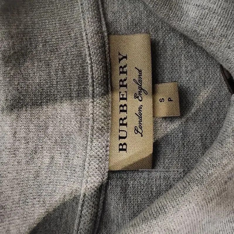 Burberry Burberry Gray Cotton Women's T-Shirt. Size S / US 4 / IT 40 - 3 Thumbnail