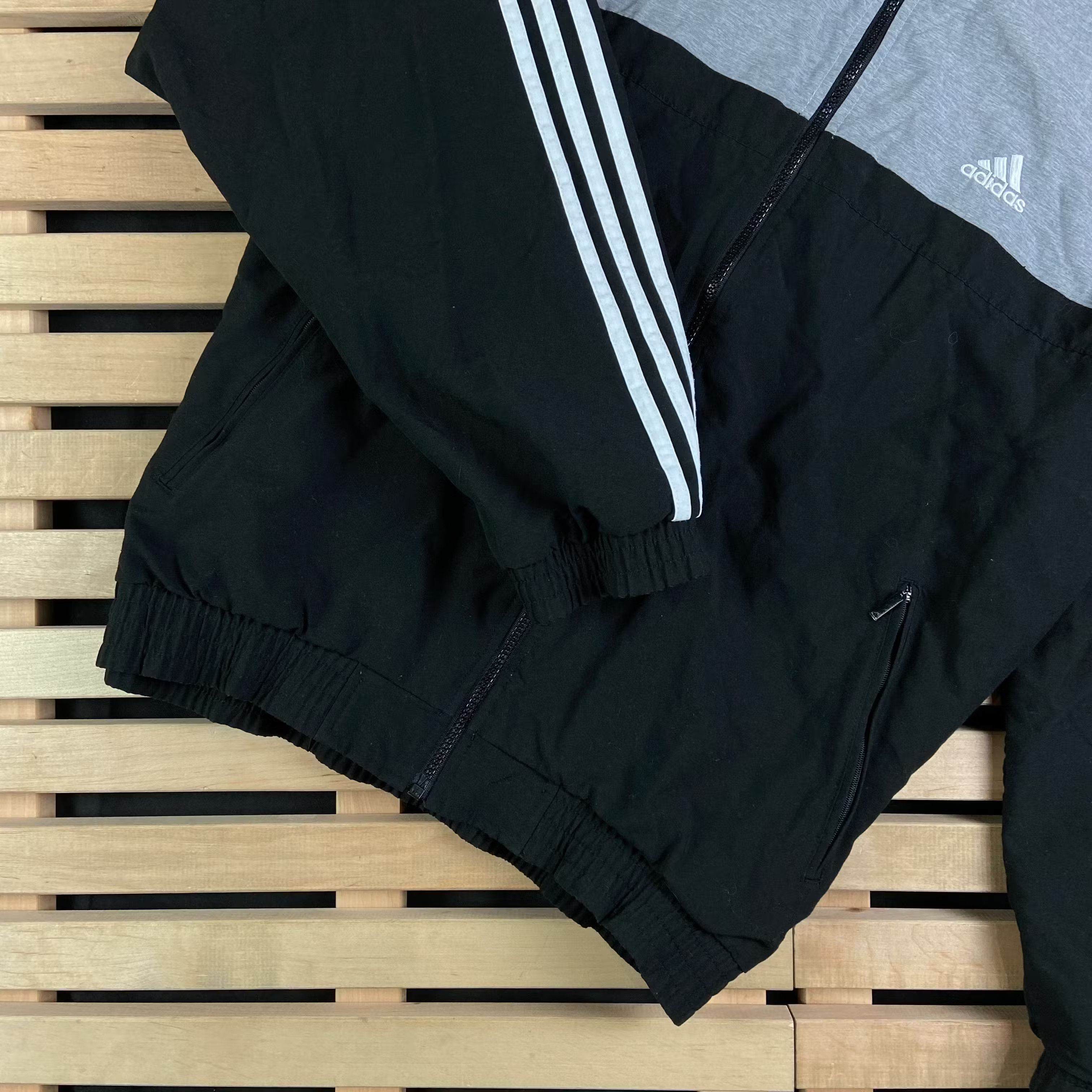Adidas × Vintage Mens Bomber Jacket Adidas Vintage Size L Size US L / EU 52-54 / 3 - 3 Thumbnail