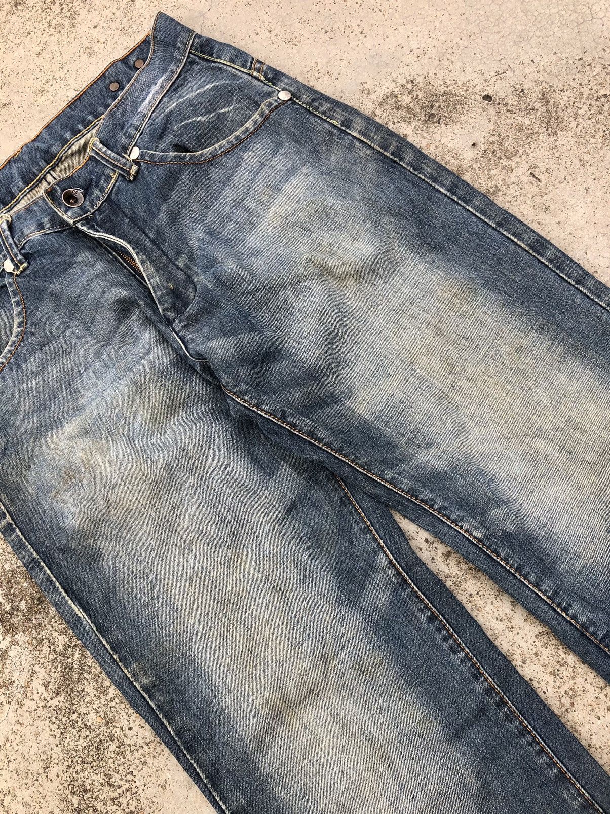 G-Star WIDE LEG WASHED BLUE DENIM BY GSTAR Size US 31 - 8 Thumbnail