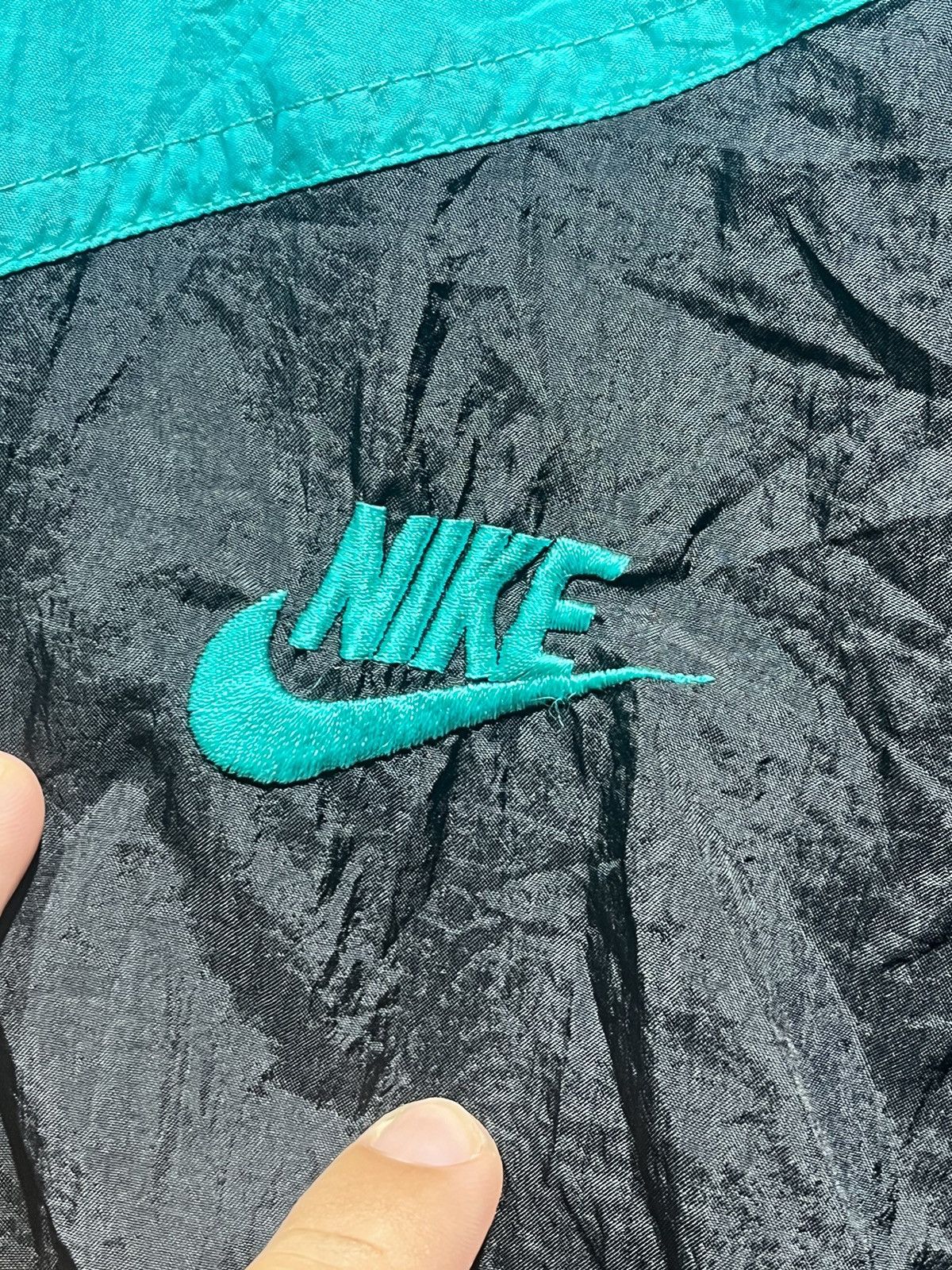 Nike × Vintage Vintage Nike windbreaker Size US L / EU 52-54 / 3 - 4 Thumbnail