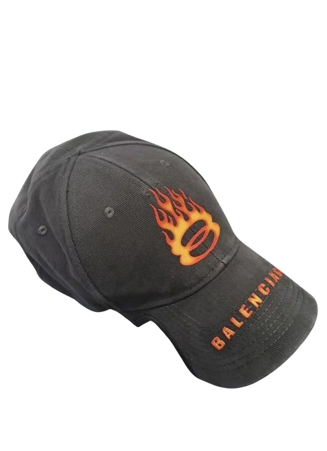 image of New Balenciaga Flaming Unity Hat in Black, Men's