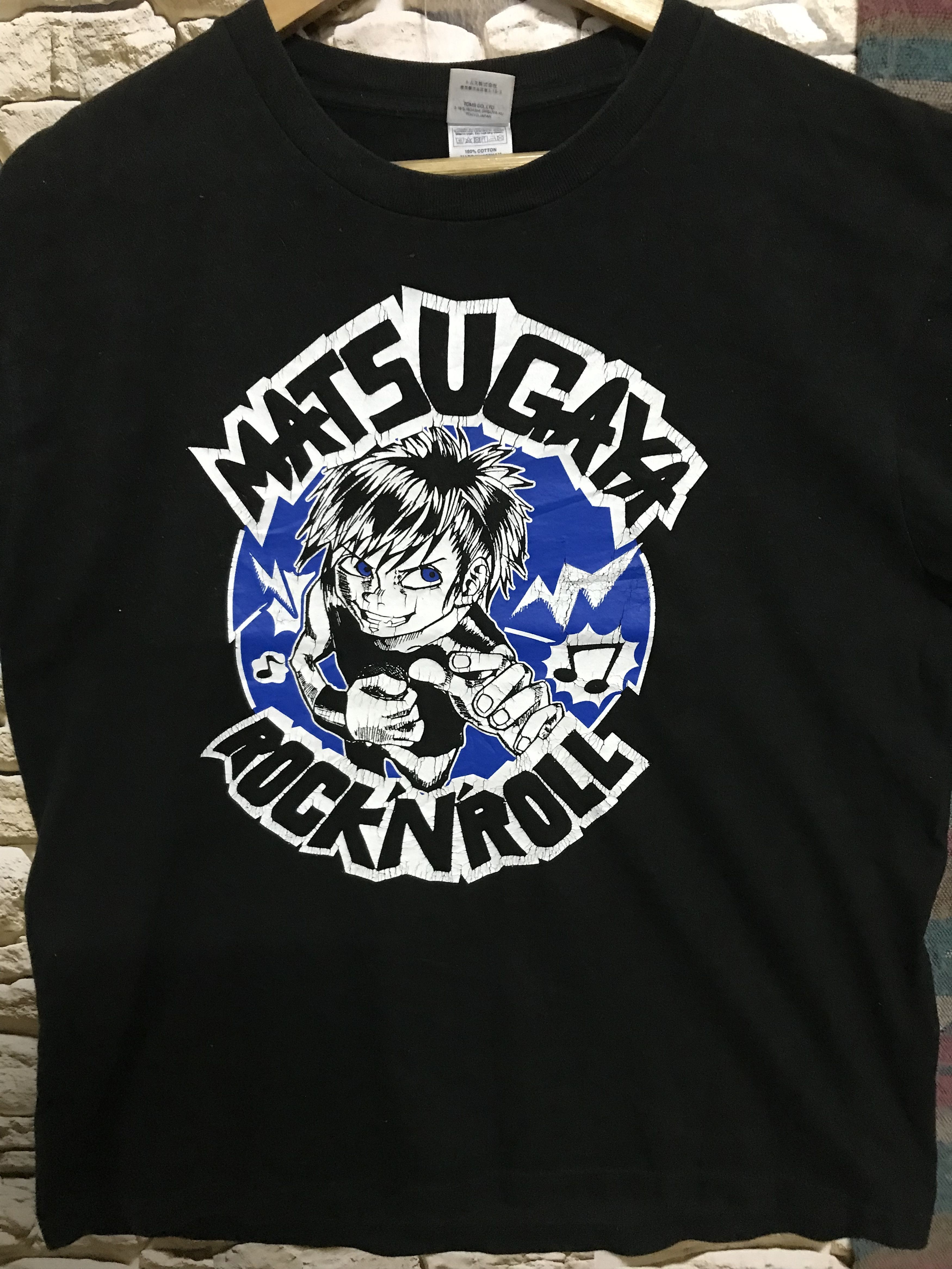 Band Tees Matsugaya Rock n Roll Japan Gigs Size US L / EU 52-54 / 3 - 3 Thumbnail
