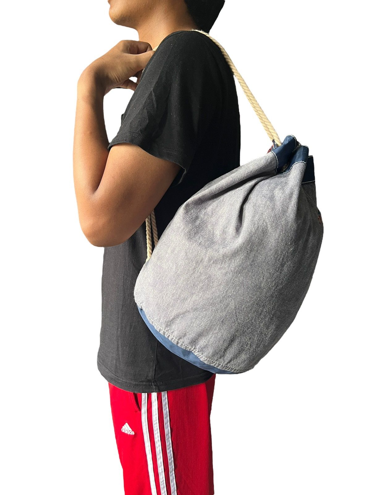 45rpm 45rpm Joubu De Nagamochi Drawstring Bag Size ONE SIZE - 2 Thumbnail