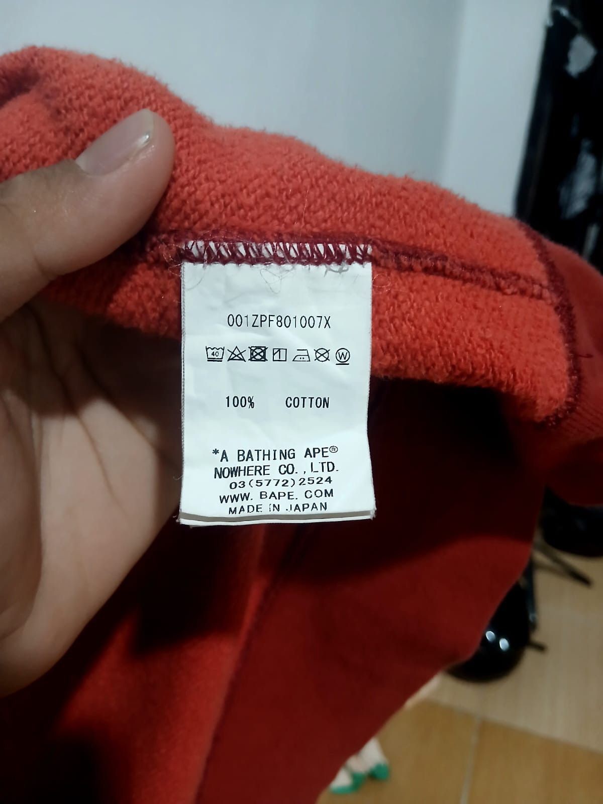 Bape bape ponr Size US M / EU 48-50 / 2 - 5 Thumbnail