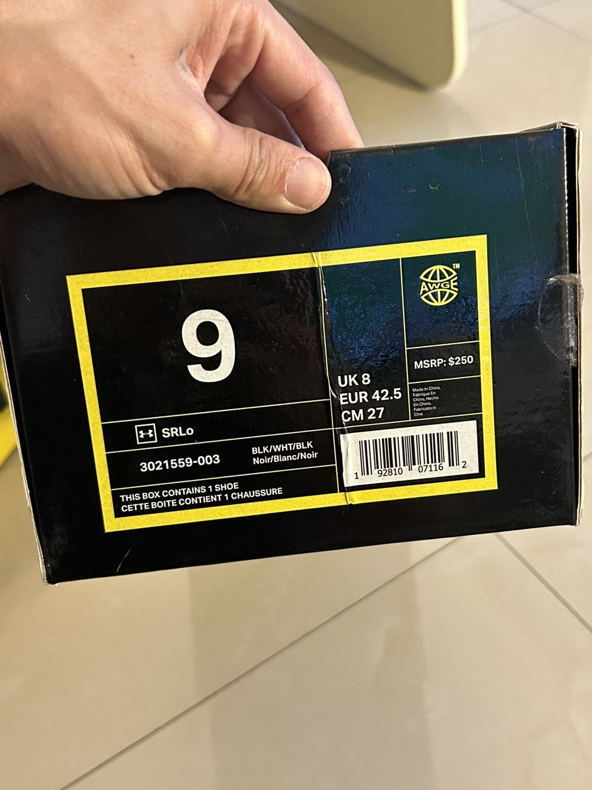 A$AP Rocky × Under Armour Under Armour x Asap Rocky SRLo Sneaker Size US 9 / EU 42 - 8 Thumbnail