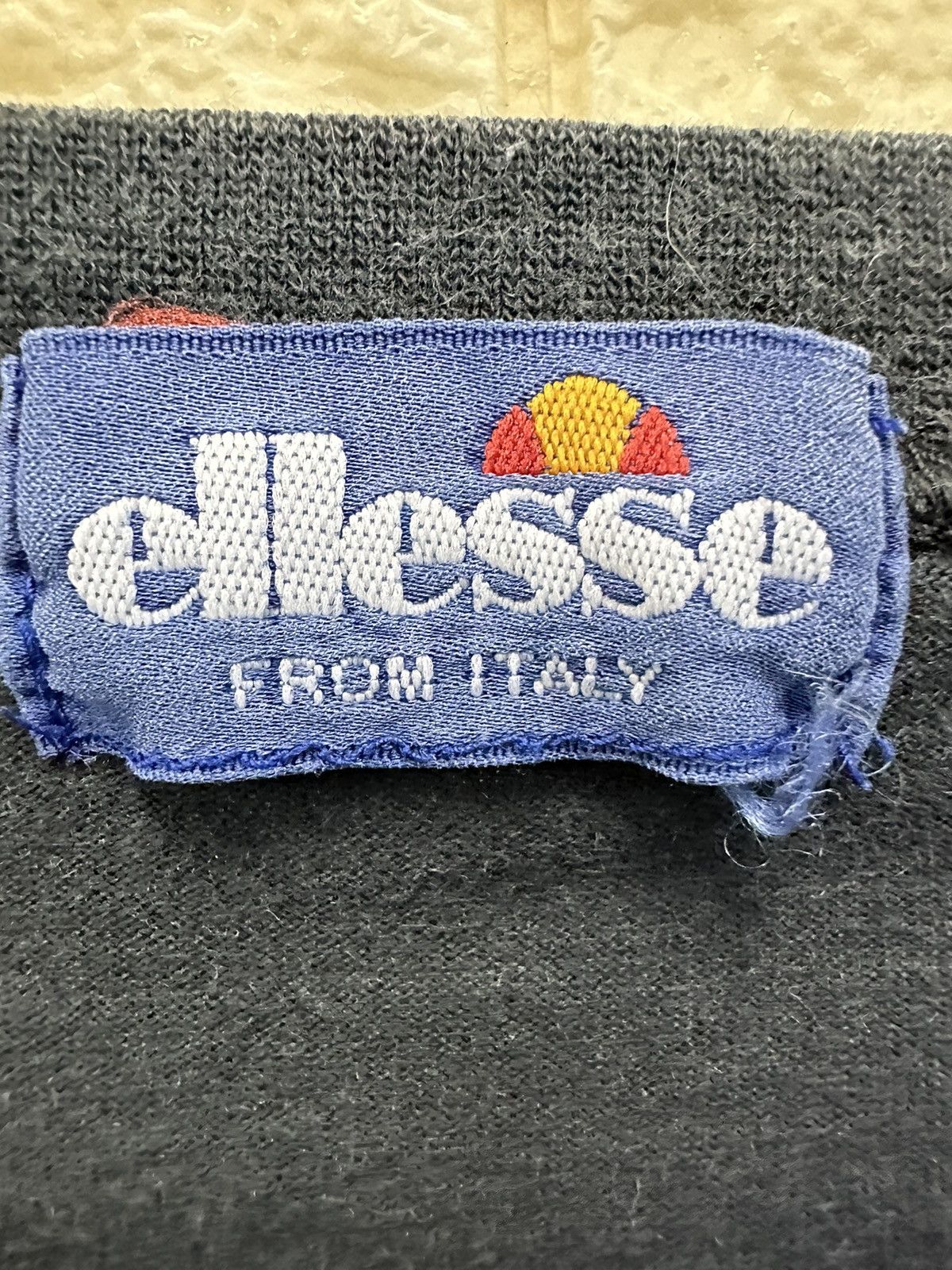 Ellesse × Vintage Vintage Ellesse Italia Spellout Logo Tshirt A241 Size US M / EU 48-50 / 2 - 6 Thumbnail