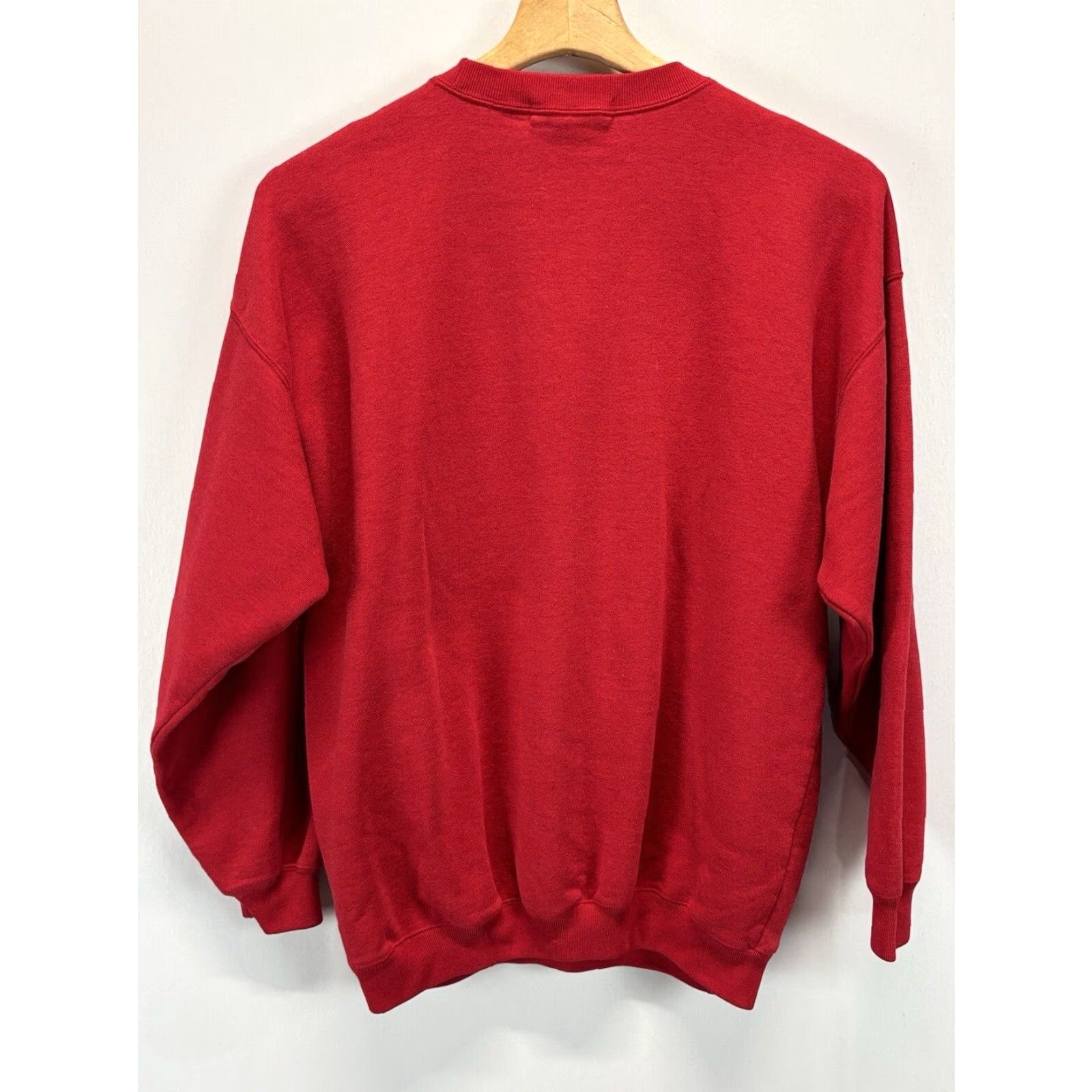 Gap VINTAGE Gap Crew Neck Sweatshirt Red Small Unisex 90s Pullover Size US S / EU 44-46 / 1 - 3 Thumbnail