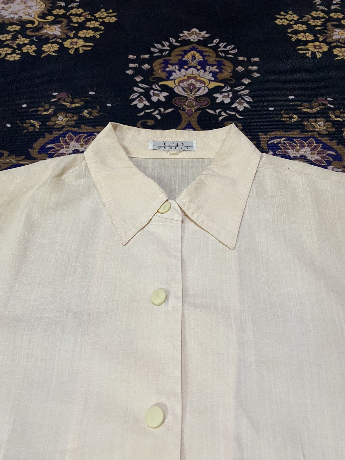 Dior 2003 Christian Dior Sport Embroidery Button Shirt Size M / US 6-8 / IT 42-44 - 3 Thumbnail