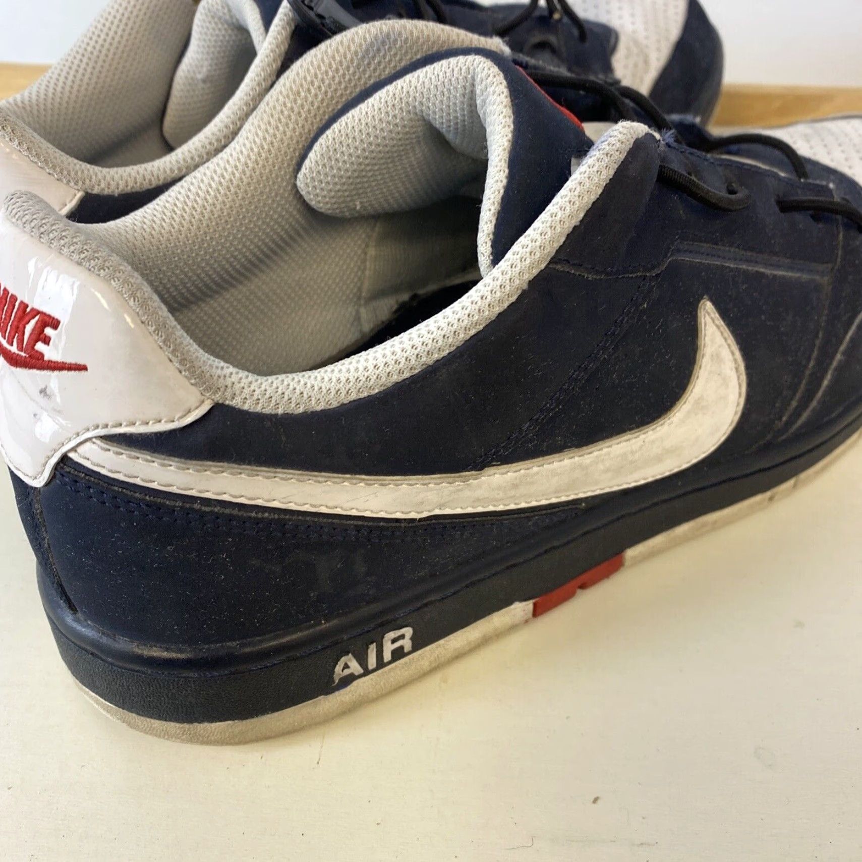 Nike SUPER RARE❗❗❗Nike Air prestige Men’s Blue/White Size 11 (2012) / S1 Size US 11 / EU 44 - 7 Thumbnail