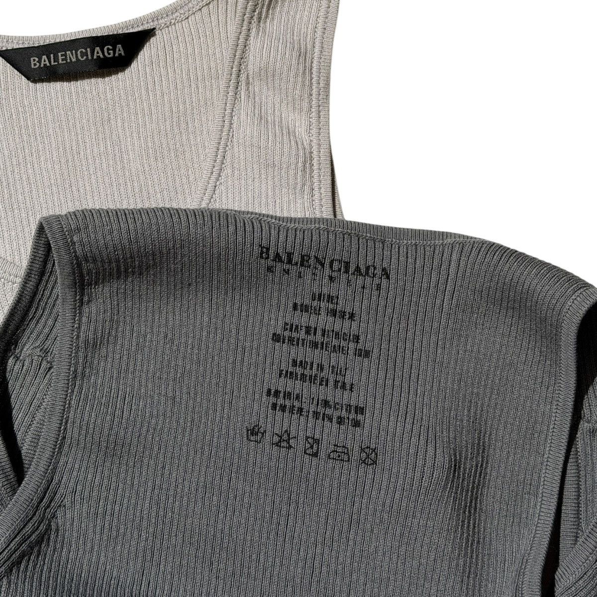 Balenciaga 2in1 layered ribbed tank/dress Size XS / US 0-2 / IT 36-38 - 3 Thumbnail