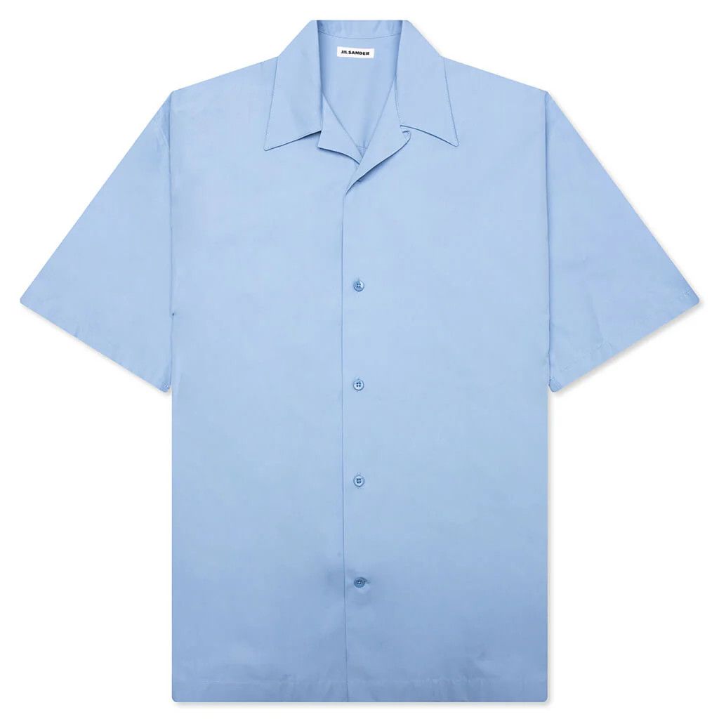 Jil Sander o1loc1c0426 Cotton Shirt in Light Blue Size US L / EU 52-54 / 3 - 1 Thumbnail