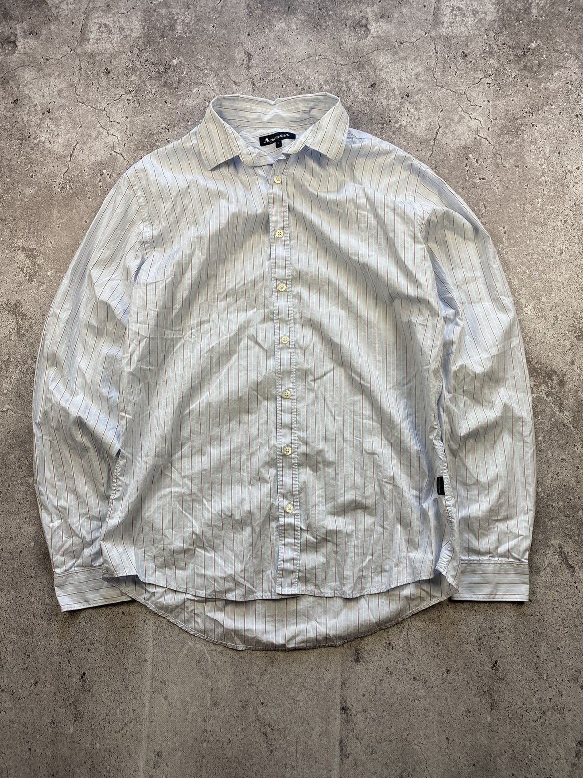 Aquascutum × Vintage Vintage Aquascutum Check Pocket Shirt Button Designer casual Size US L / EU 52-54 / 3 - 1 Thumbnail