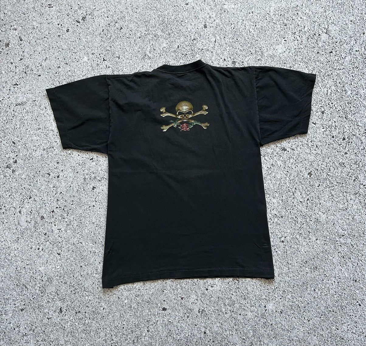 Band Tees × Vintage Vintage 90’s Rock Band T-Shirt Skull King Cross Logo T-Shirt Size US XL / EU 56 / 4 - 4 Thumbnail