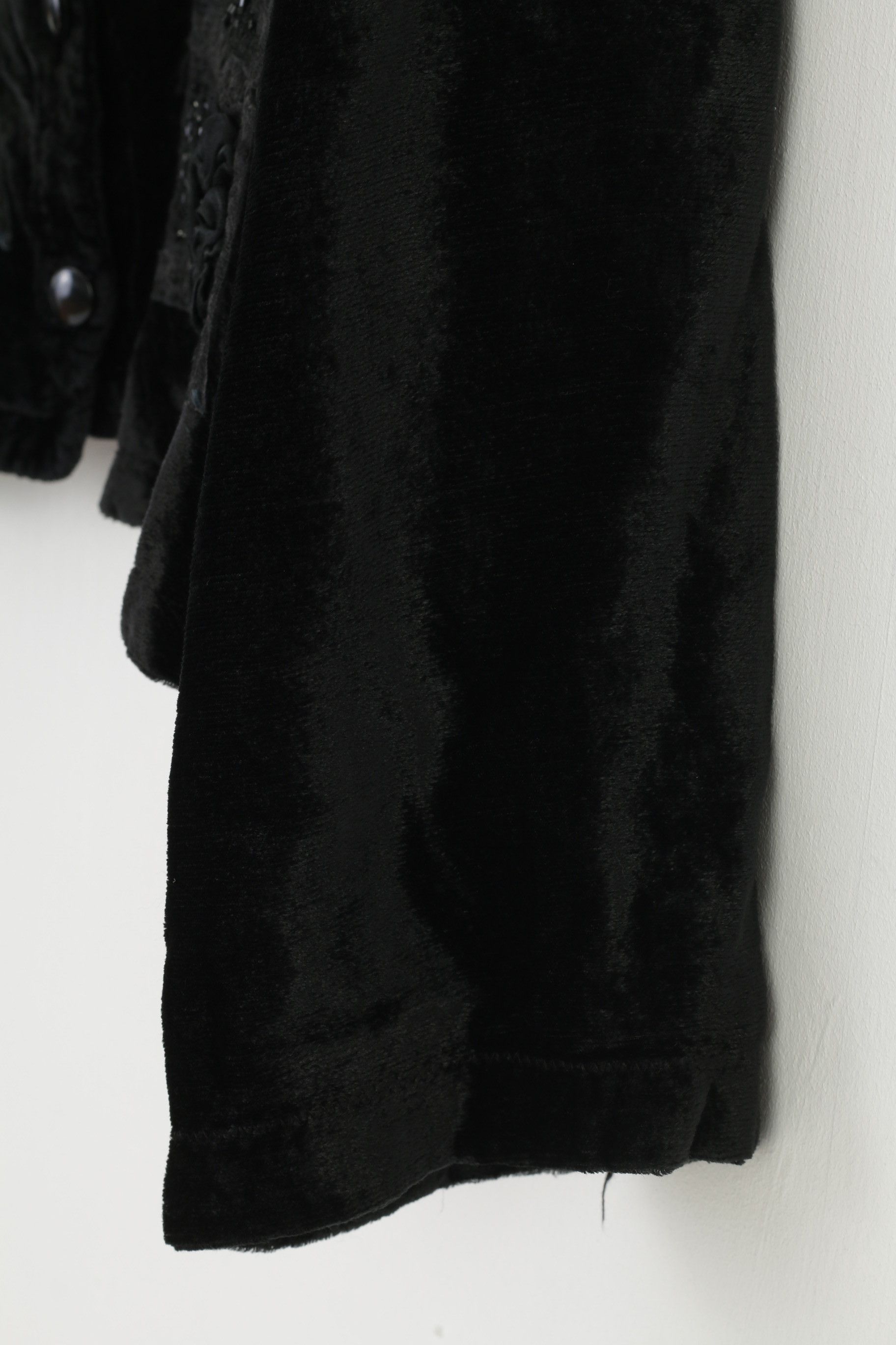 Vintage Vintage Woman M Jacket Black Buttons Long Sleeve 10256 Size M / US 6-8 / IT 42-44 - 4 Thumbnail