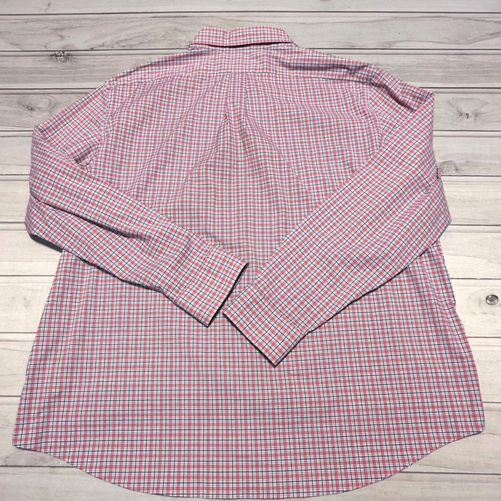 Vineyard Vines Vineyard Vines Performance Shirt Mens 2XL Red Blue Plaid Slim Fit Tucker Stretch Shirt Size US XXL / EU 58 / 5 - 3 Thumbnail