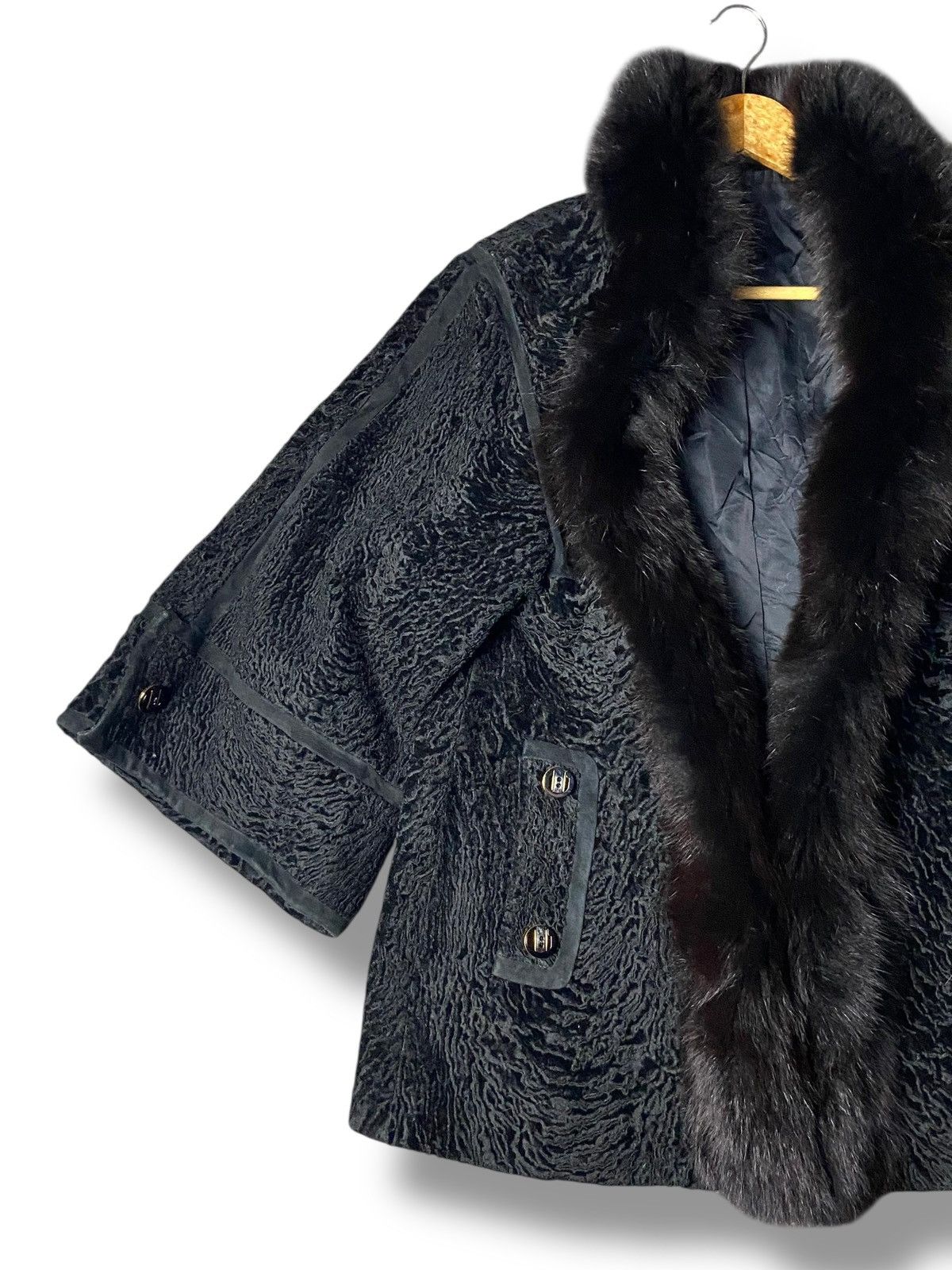 Japanese Brand Unbranded Brand Outerwear Fur Coat (140) Size XS / US 0-2 / IT 36-38 - 5 Thumbnail