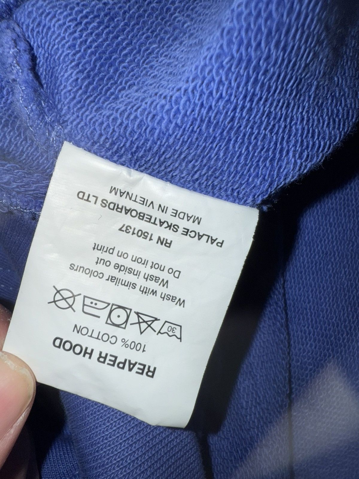 Palace Palace Reaper Hoodie Blue Size US XL / EU 56 / 4 - 8 Thumbnail