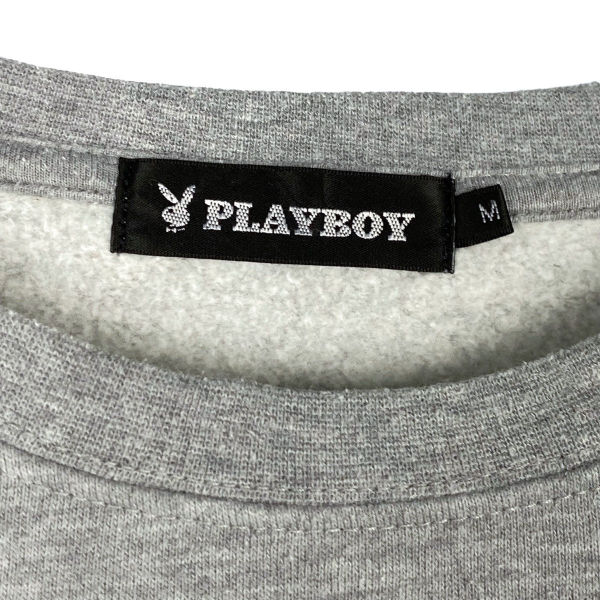 Playboy × Vintage Vintage Playboy Embroidered Crewneck Sweatshirt Size M Size US M / EU 48-50 / 2 - 6 Thumbnail