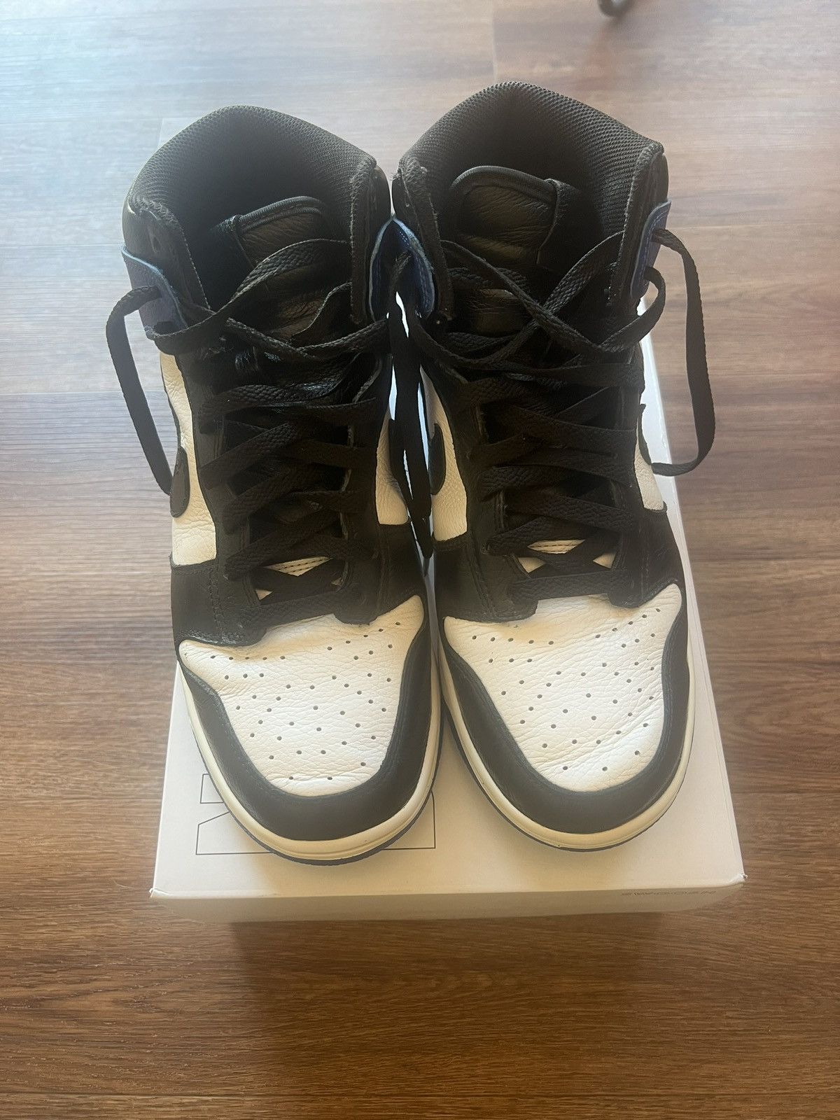 Nike Nike By You Dunk High Inspired by Fragment Jordan 1. Size US 10.5 / EU 43-44 - 5 Thumbnail