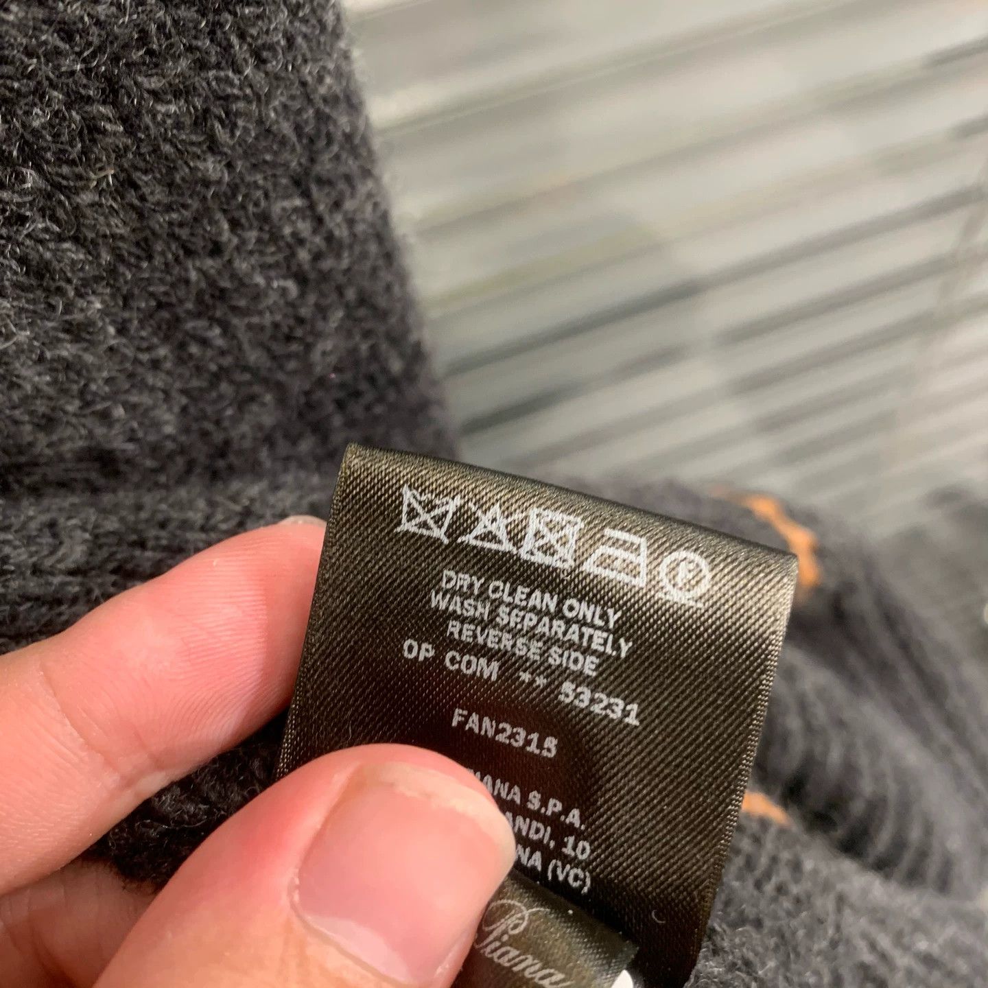 Loro Piana Loro Piana 23ss Deep Gray Cashmere Sweater Size 48 Size US M / EU 48-50 / 2 - 4 Thumbnail
