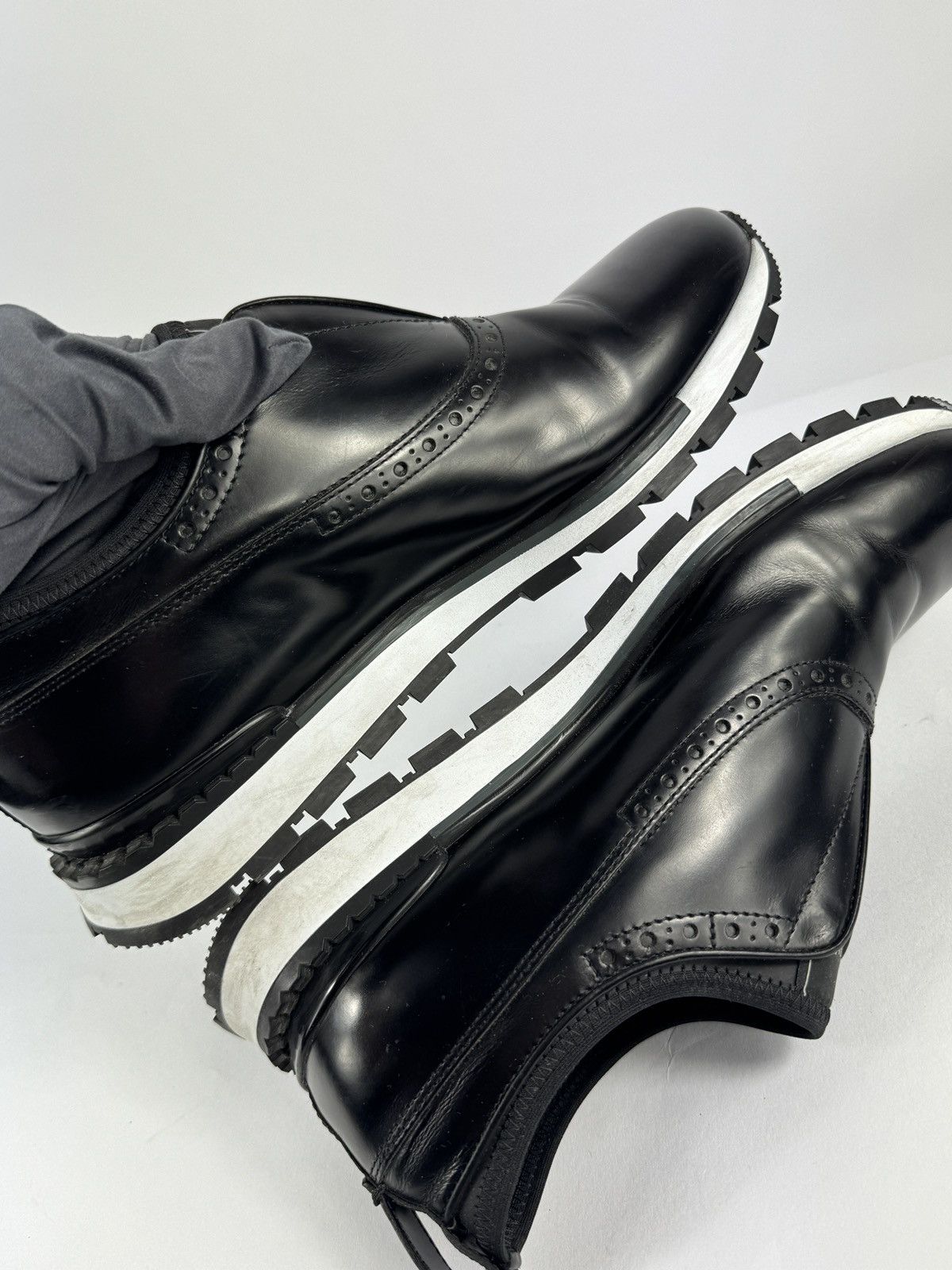 Berluti BERLUTI FAST TRACK LEATHER SNEAKERS Size US 9 / EU 42 - 7 Thumbnail