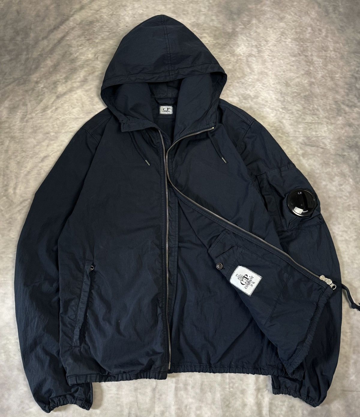 C.P. Company C.P. Company Goggle Jacket – Navy Size US M / EU 48-50 / 2 - 10 Thumbnail