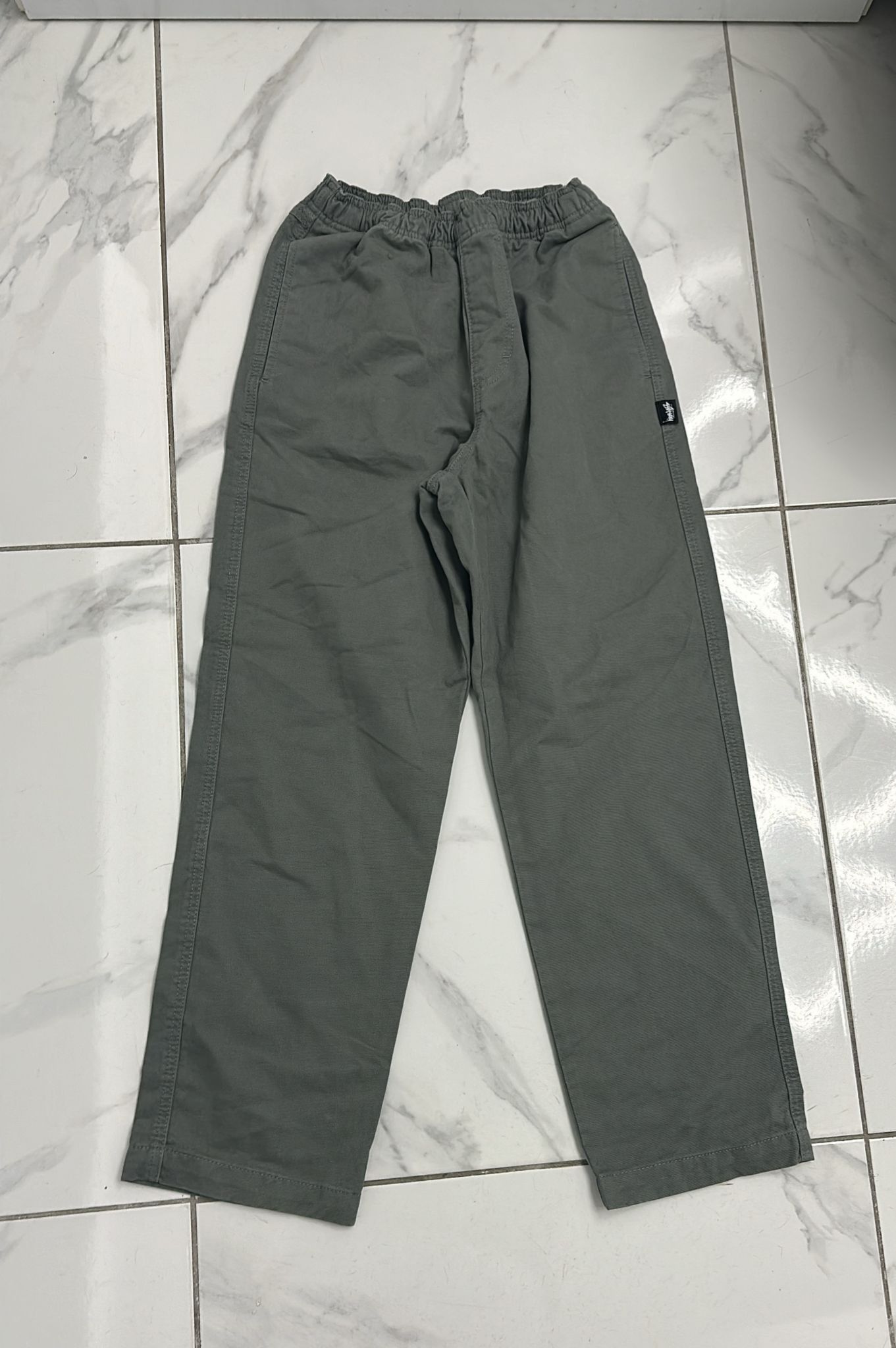 Stussy × Vintage Stüssy Brushed Beach Pant Sage Size XSmall Size US 28 / EU 44 - 2 Thumbnail