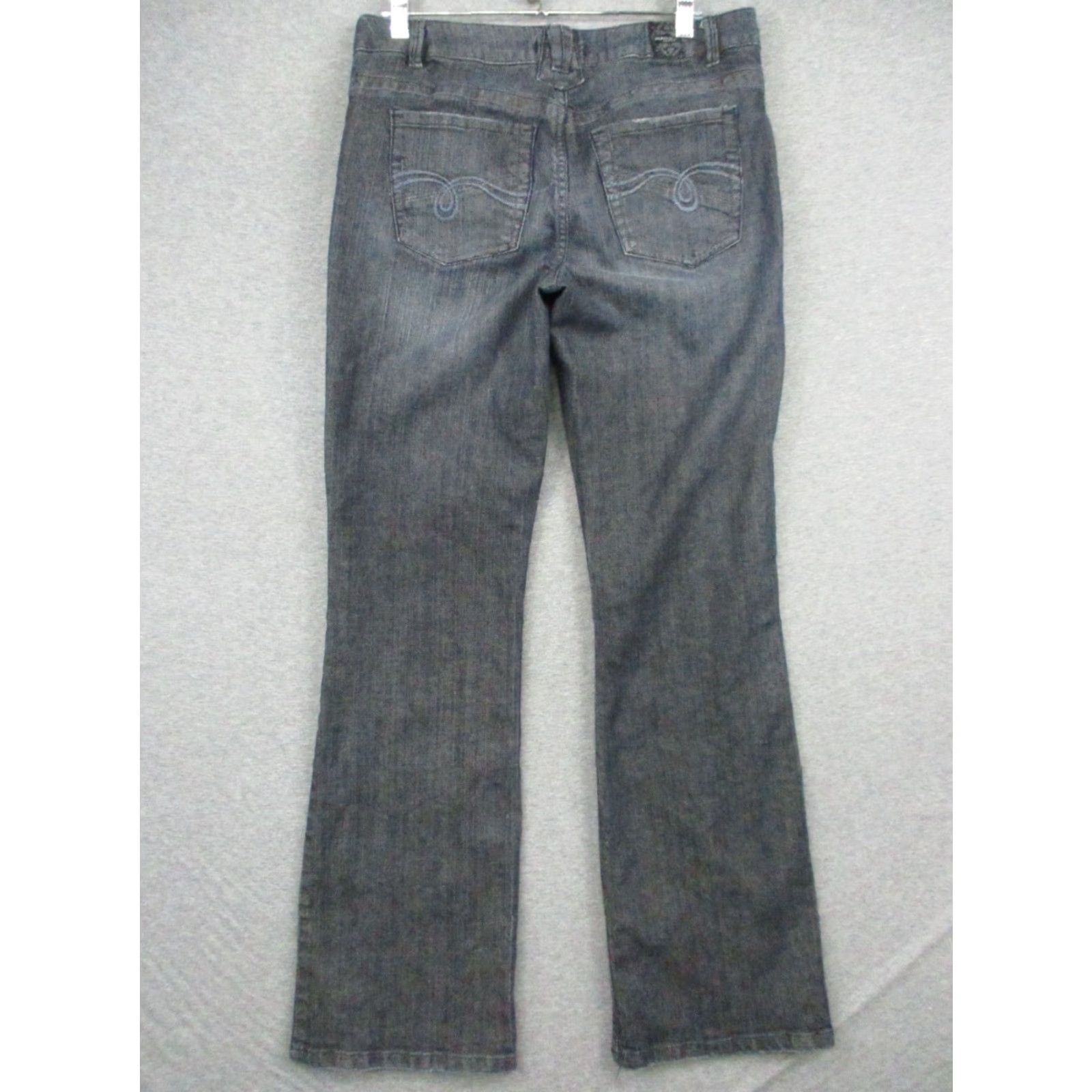Madison Madison Jeanswear Modern Boot Denim 8 Women's Blue Cotton Blend Mid Rise Jeans Size 30" / US 8 / IT 44 - 5 Thumbnail