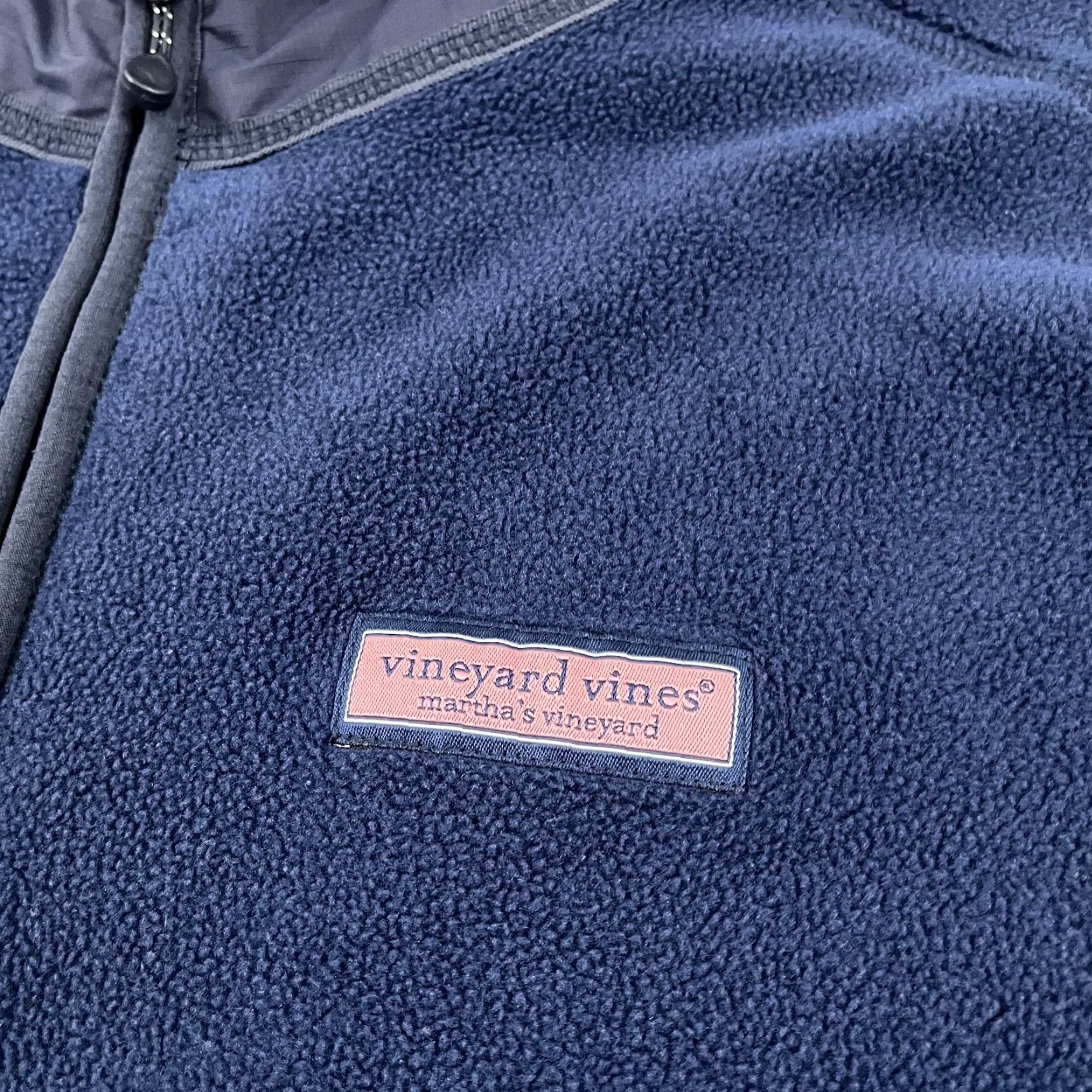 Vineyard Vines Vineyard Vines Vest Adult Mens L Blue Fleece Full Zip Outdoor Hiking Preppy Size US L / EU 52-54 / 3 - 2 Thumbnail