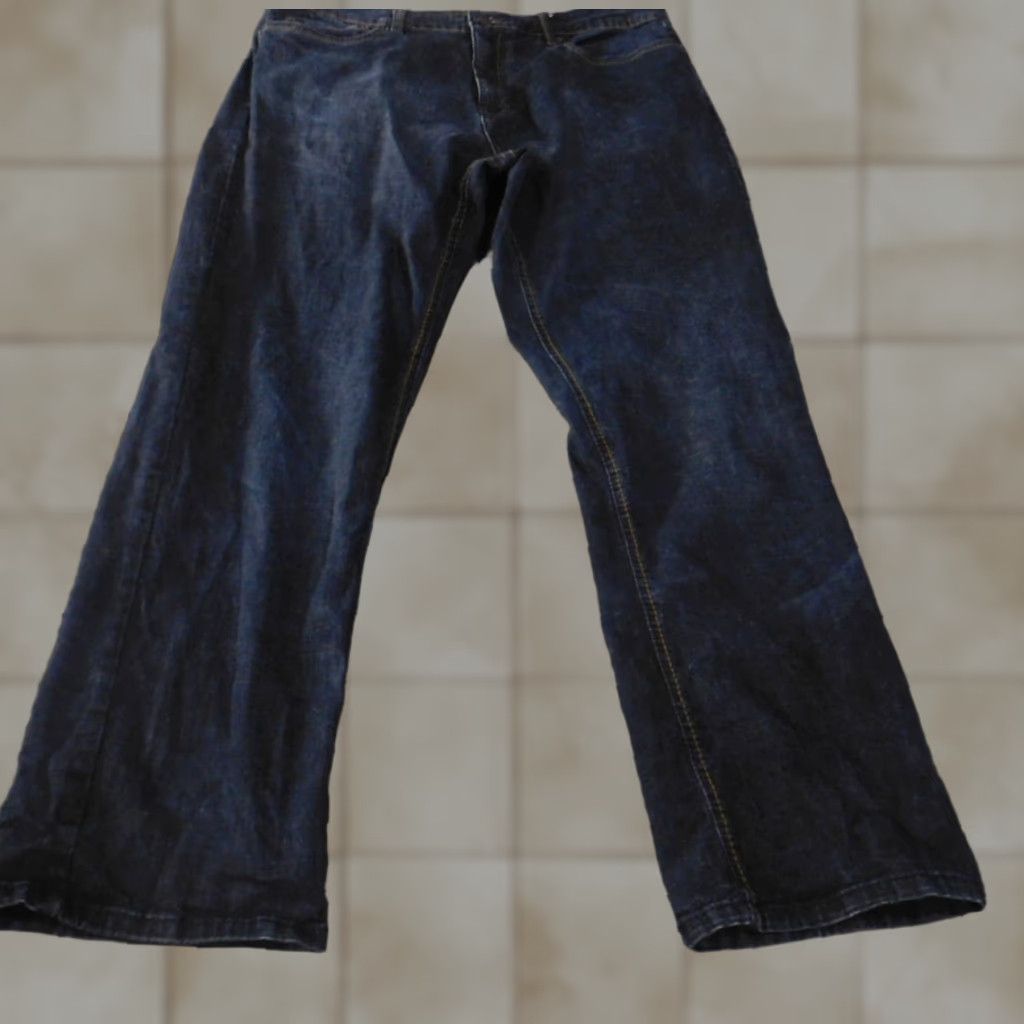 Vintage Urban Star Jeans 38x32 Jeans Mens Blue Dark Denim Retro Straight Star Distressed Pockets Zipper Regular Inseam 32"} Size US 38 / EU 54 - 1 Thumbnail