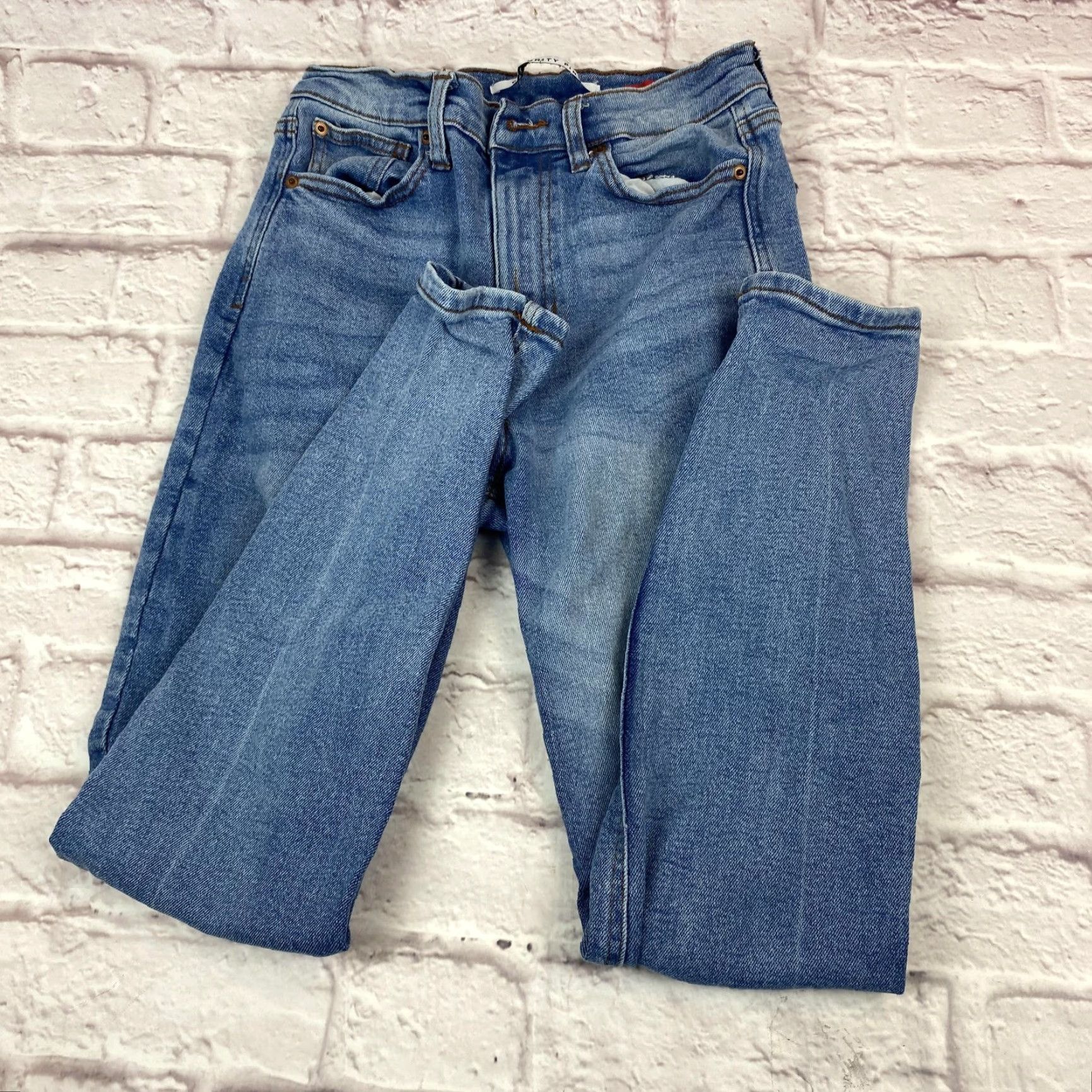 Vintage Celebrity Pink Jeans 5 27 Juniors Blue The Spice Out Of Time Stretch Denim Pants Size 27" / US 4 / IT 40 - 2 Thumbnail