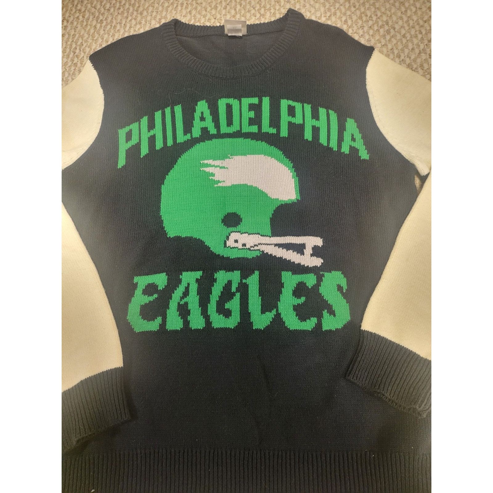 Junk Food philadelphia eagles junk food Mens Long Sleeve Sweater Size US XL / EU 56 / 4 - 2 Thumbnail
