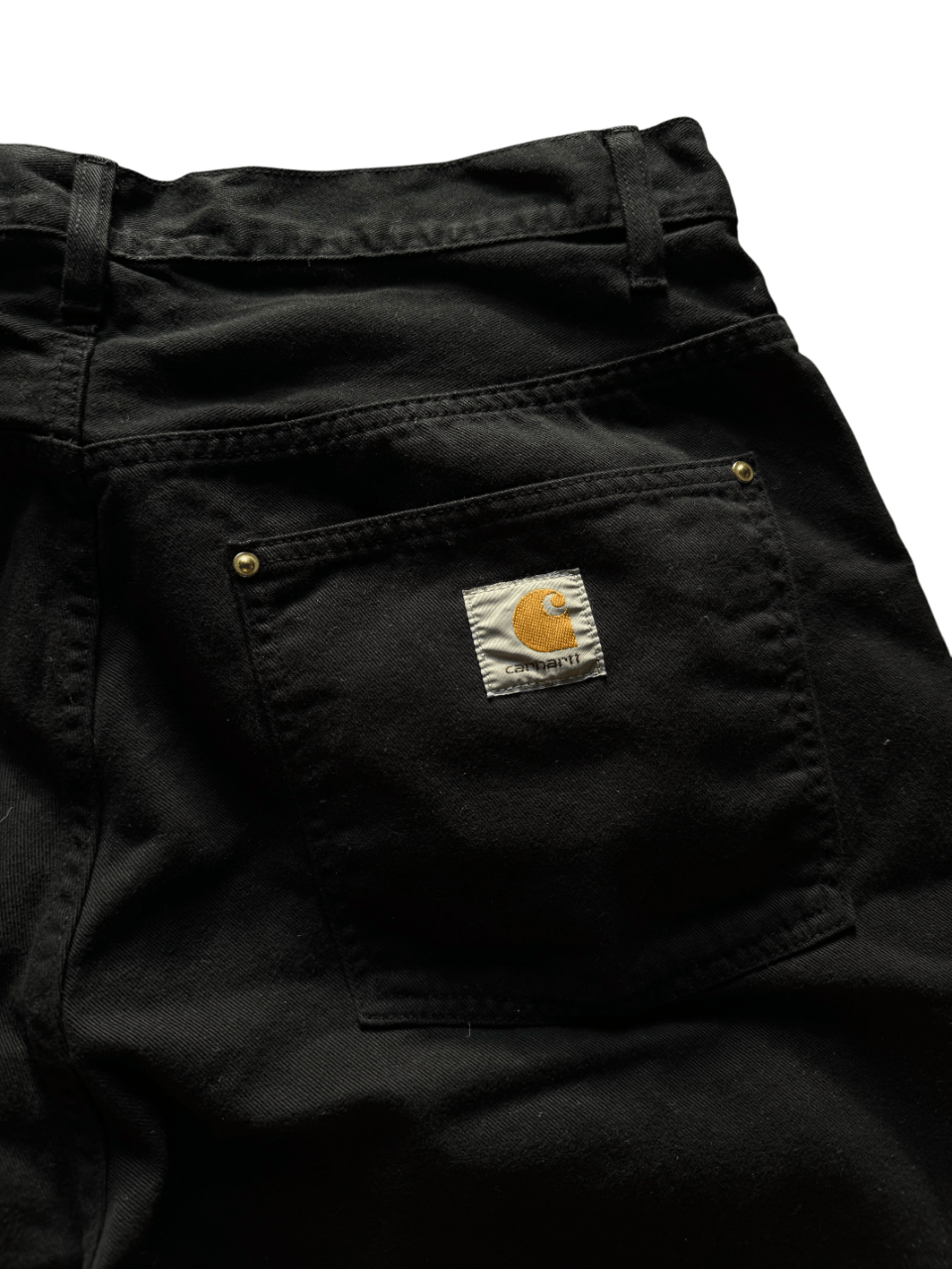Carhartt Black Derby Jeans Size US 34 / EU 50 - 6 Thumbnail