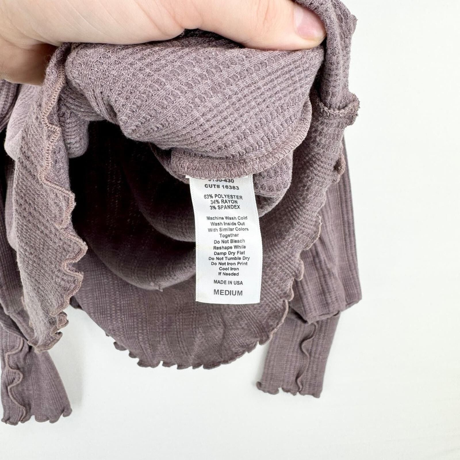 Other Project Social T Sweater Size Medium Wide Neck Waffle Knit Size M / US 6-8 / IT 42-44 - 3 Thumbnail