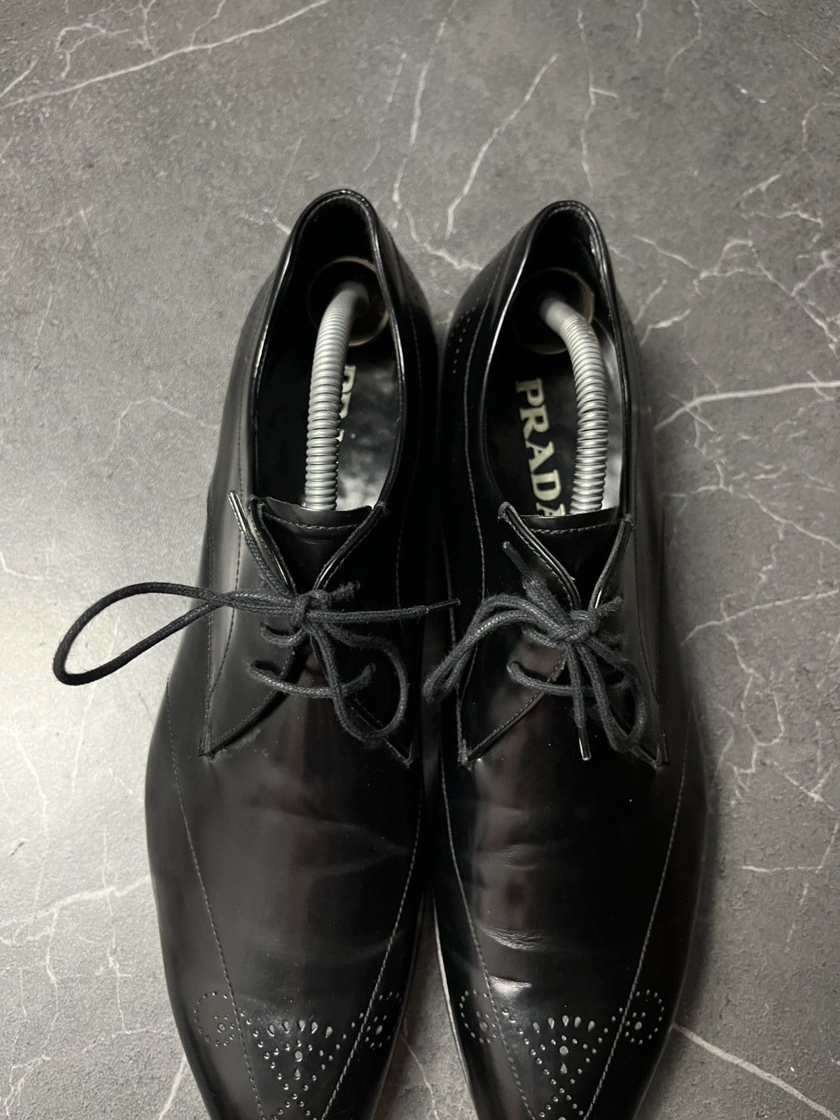 Prada Prada leather vintage shoes Size US 7 / EU 40 - 4 Thumbnail