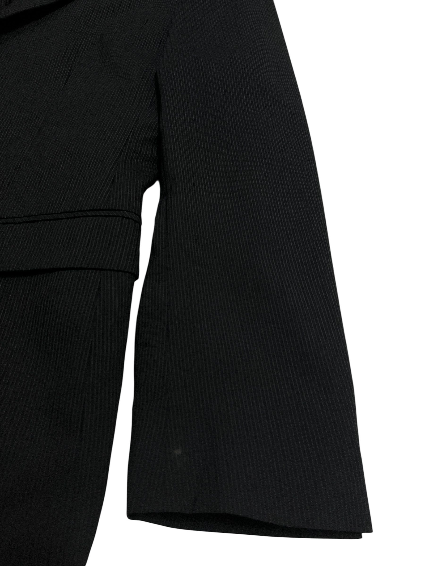 Yohji Yamamoto Y’SACCS SACSNY PINTSTRIPES BLAZER Size S / US 4 / IT 40 - 6 Thumbnail