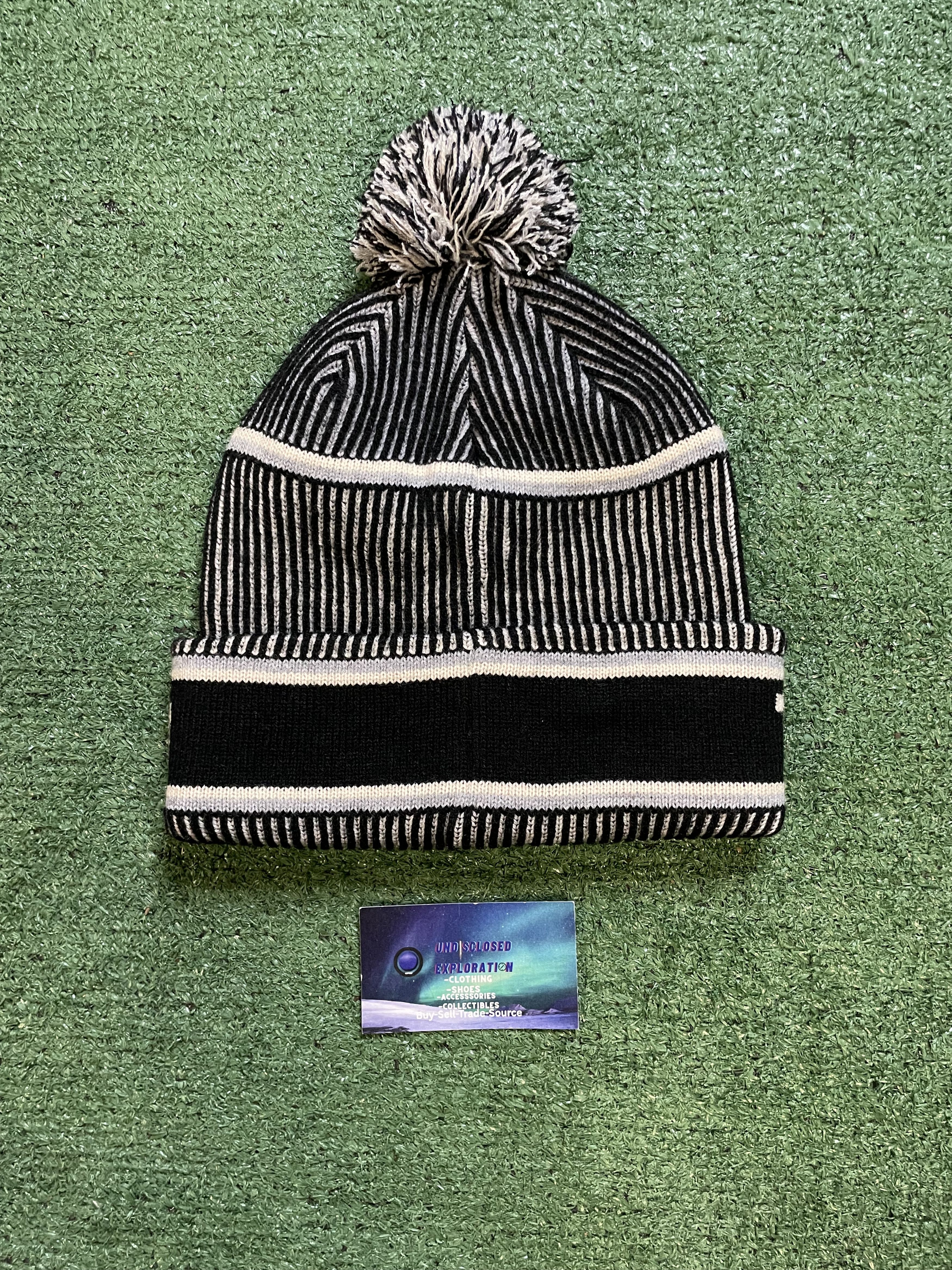 Timberland Timberland stadium black and white beanie Size ONE SIZE - 2 Thumbnail