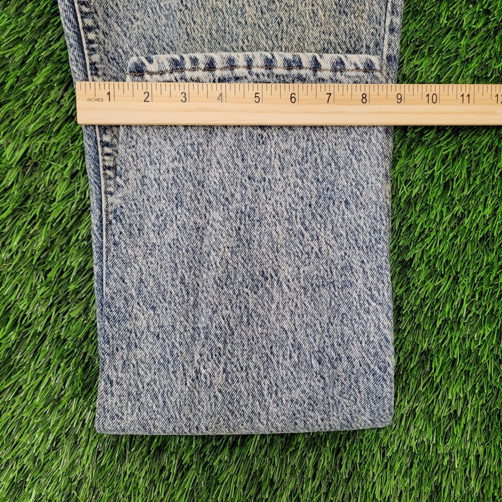 Lee VTG 80s Lee Riders Acid-Wash Jeans 30x30 USA 209-6848 Size US 30 / EU 46 - 18 Thumbnail