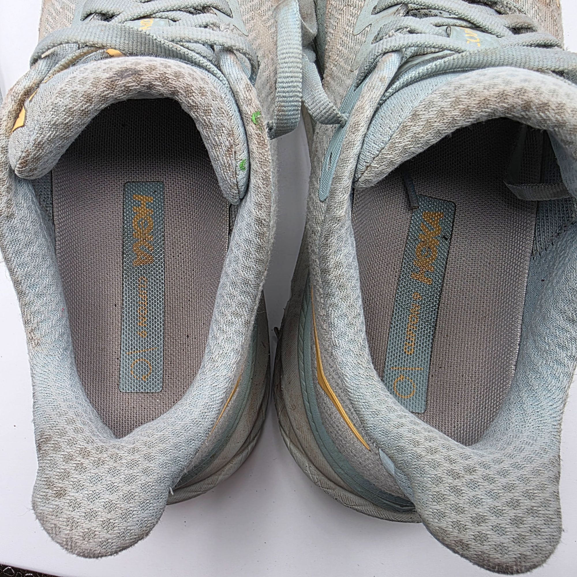 Hoka Hoka One One Clifton 9 Womens Size 7 B Cloud Blue Ice White Size US 7 / IT 37 - 6 Thumbnail