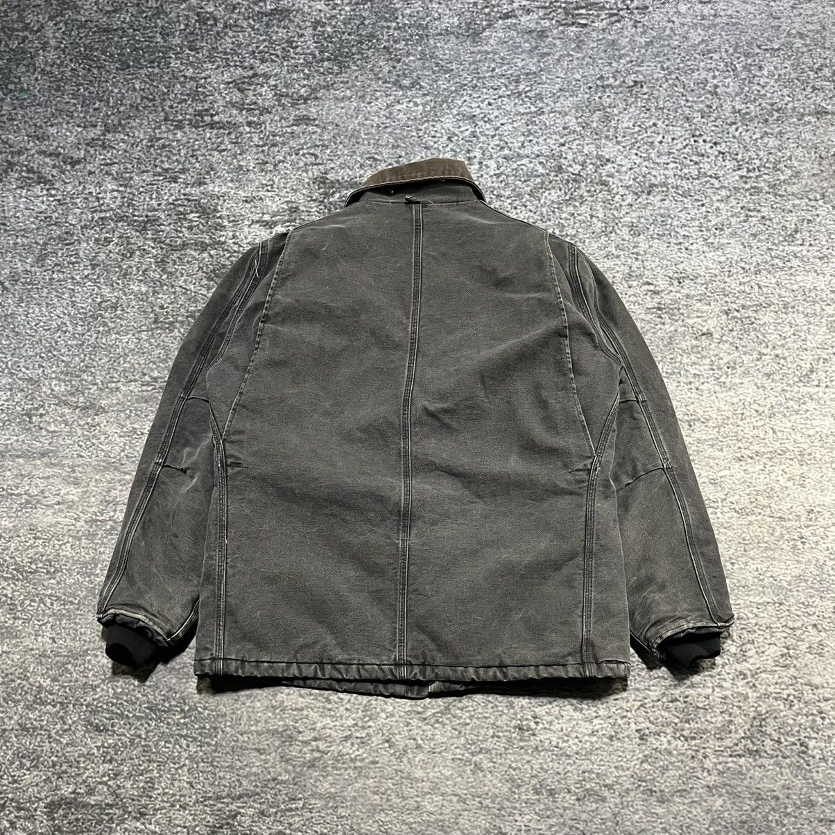 Carhartt VINTAGE CARHARTT BLACK ARCTIC CHORE COAT DISTRESSED LARGE Size US L / EU 52-54 / 3 - 2 Thumbnail