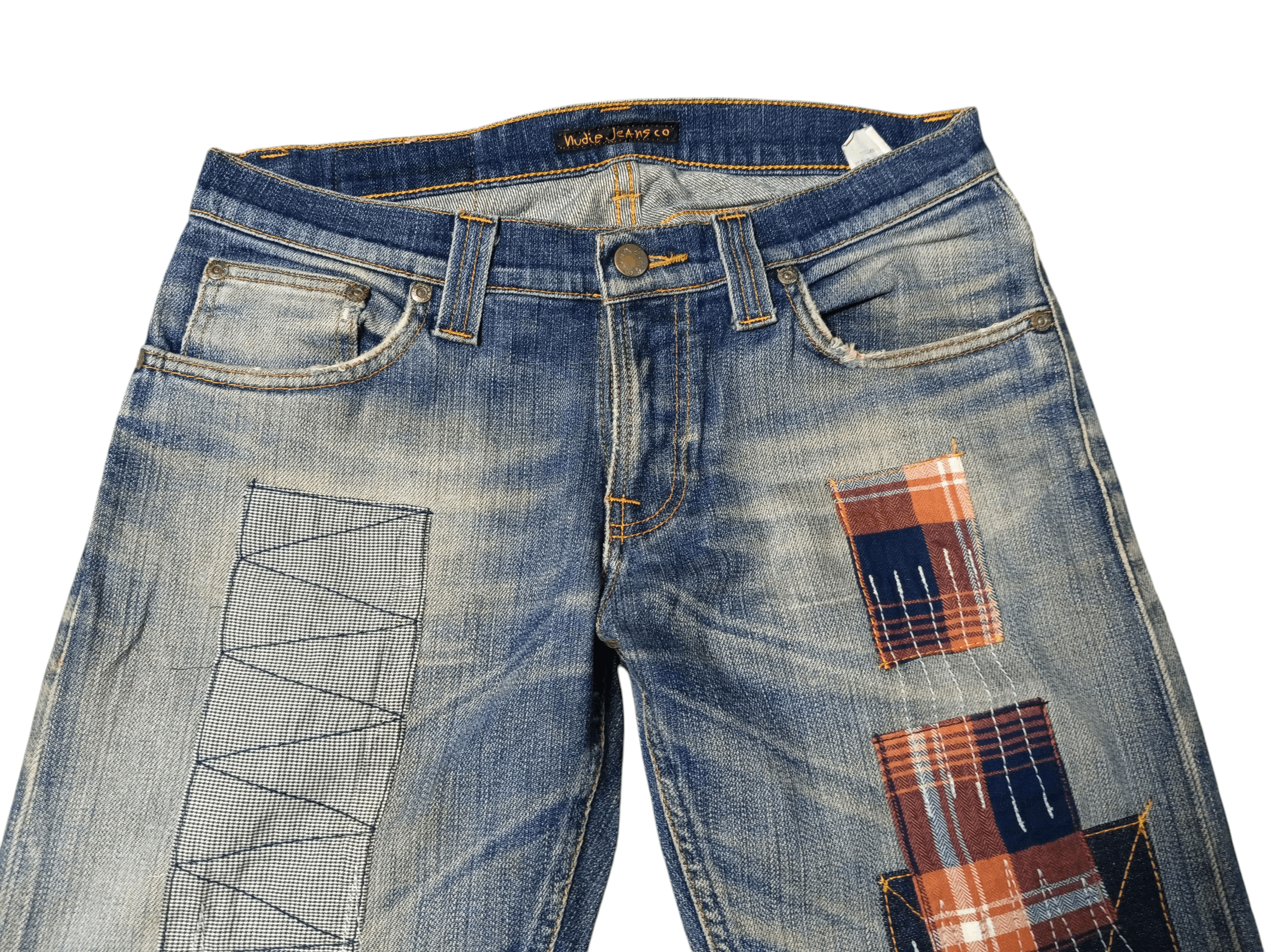 Nudie Jeans Custom Patchwork Nudie Jeans Size US 30 / EU 46 - 3 Thumbnail