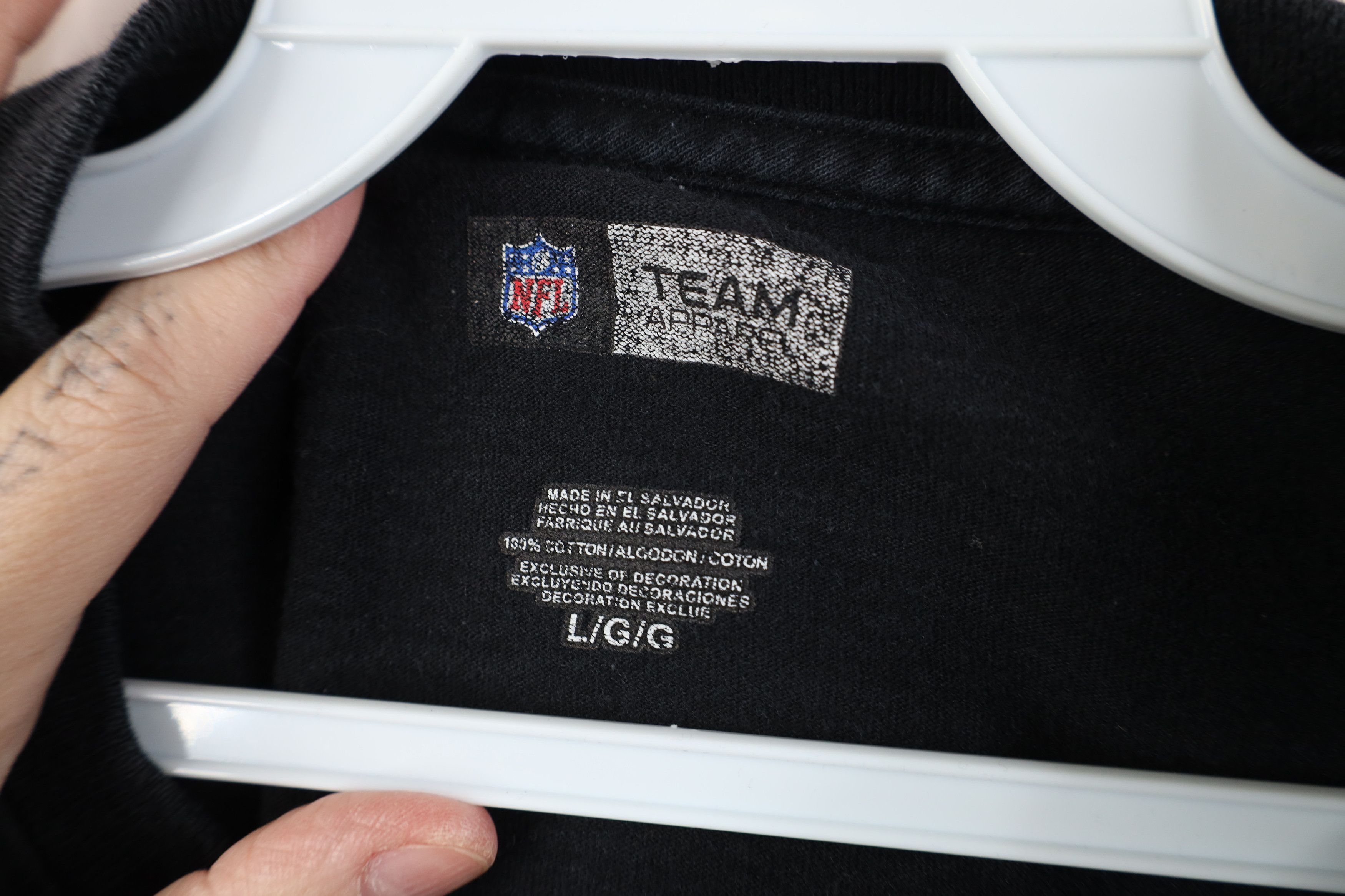 Vintage Vintage Y2K NFL Cincinnati Bengals Football T-Shirt Black Size US L / EU 52-54 / 3 - 7 Thumbnail