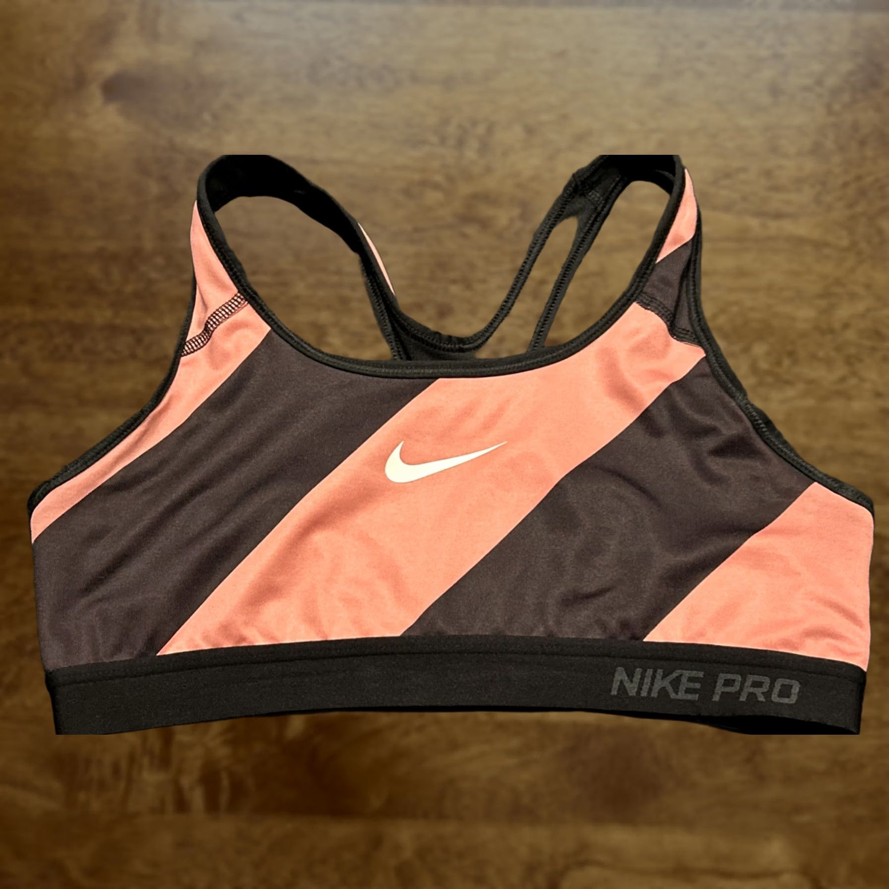 Nike Nike Pro Dri Fit Racerback Sports Bra Women's M Athletic A26 Size ONE SIZE - 1 Thumbnail